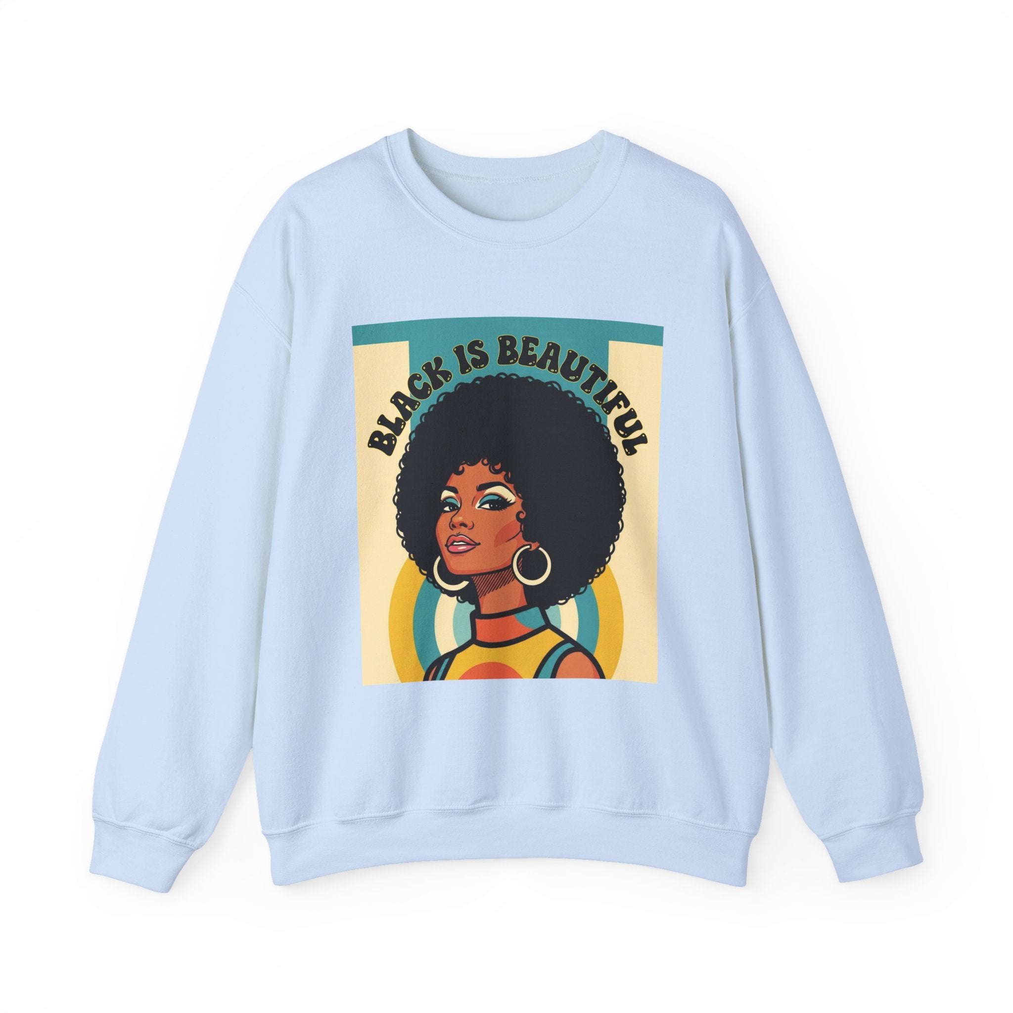Black Is Beautiful — African American Pride Sweatshirt