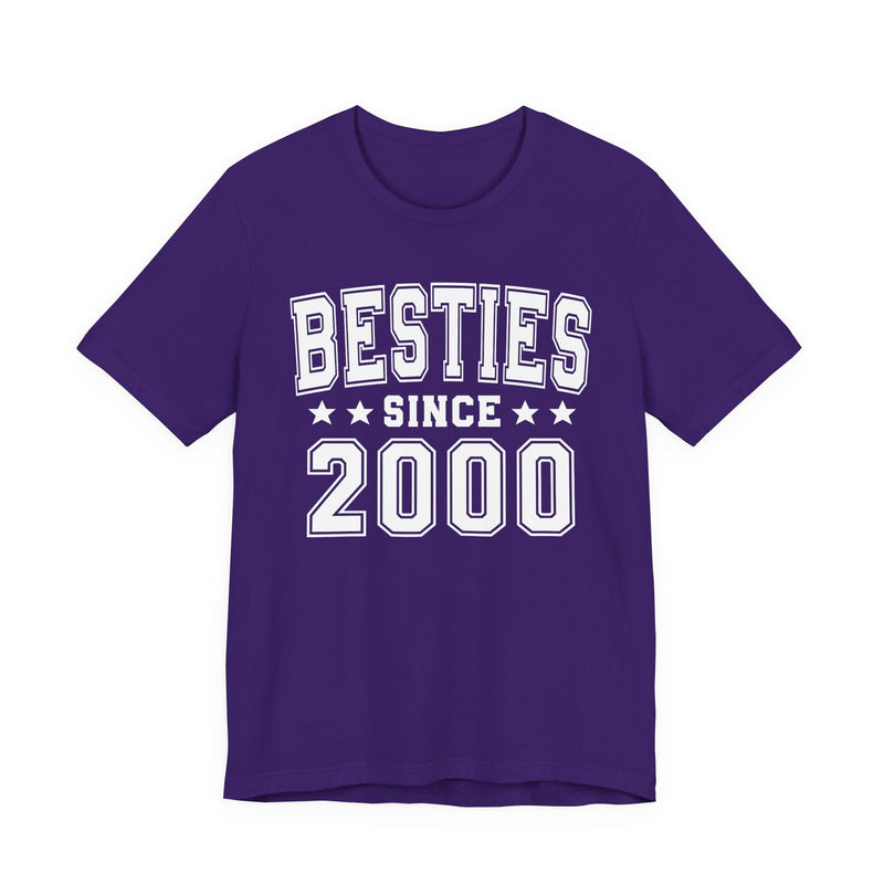 Besties Since (Personalized Date) —  Bride/Married T-shirt, Wedding & Anniversary Gift