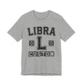 Custom Libra Varsity Tee Shirt — Customize Birthday Day/Month/Year - Customize Season/nation/Society