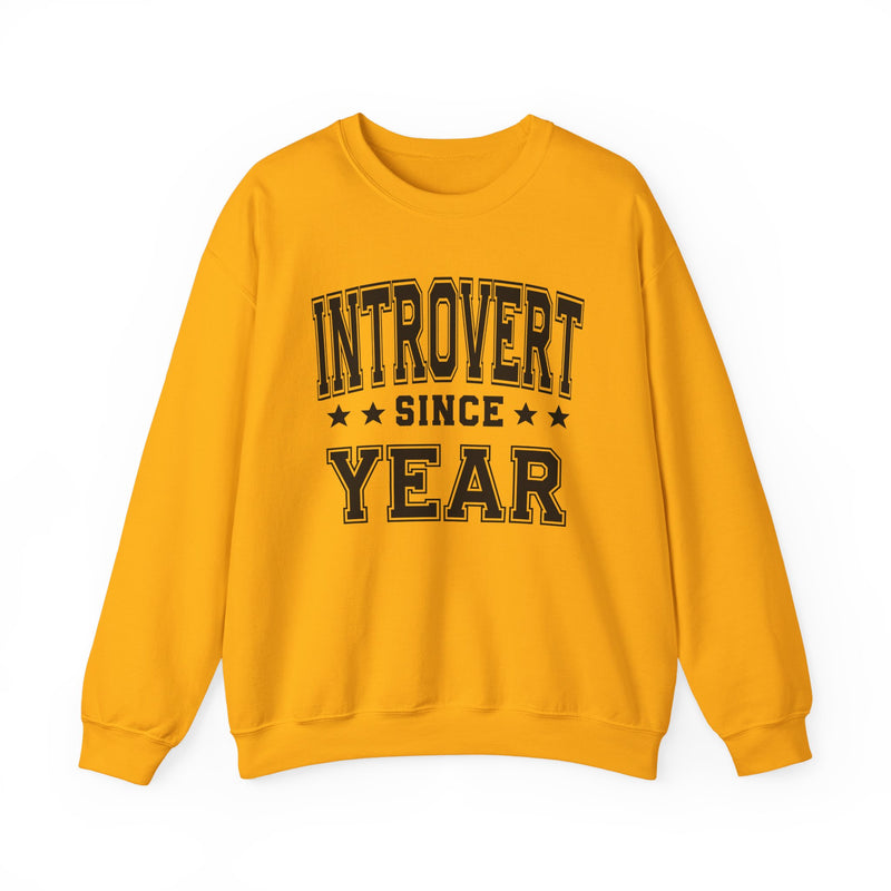 Introvert Since (Personalized Date)