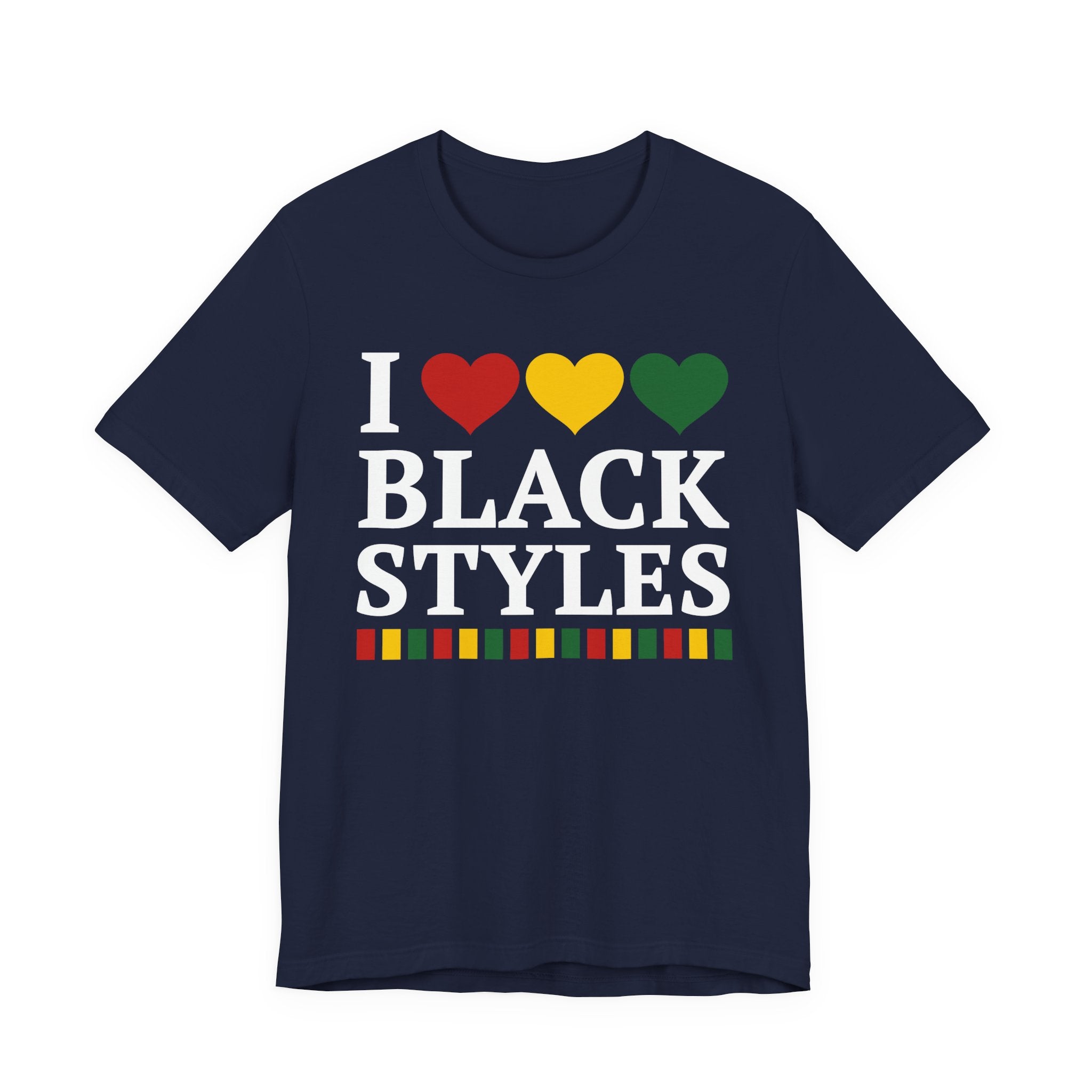 I Love Black Styles — T-Shirt