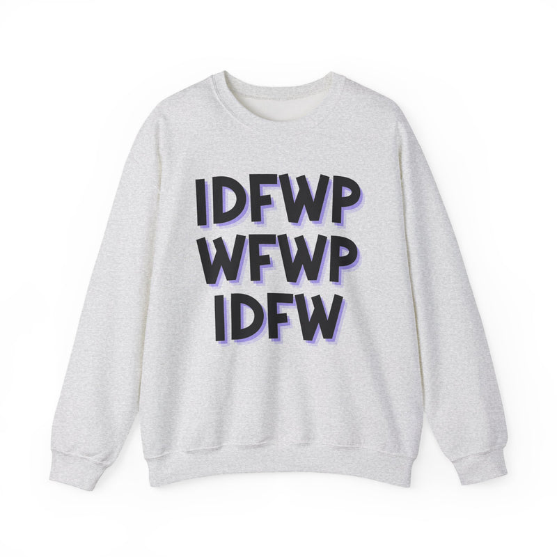 IDFWPWFWPIDFW — Sweatshirt (glitch)