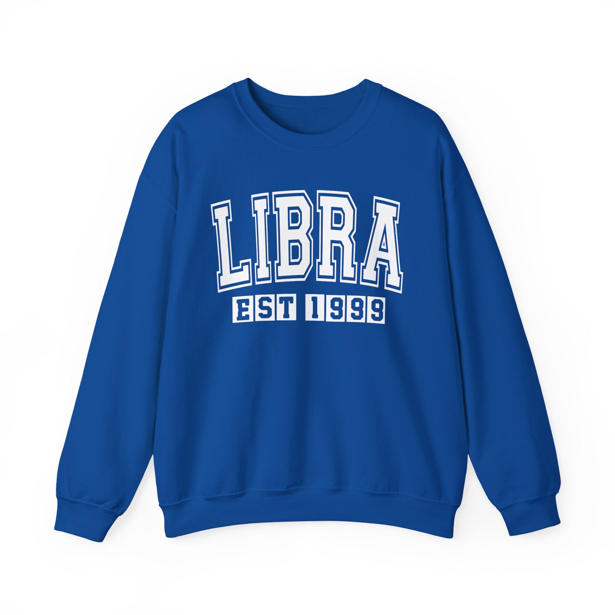 Libra (EST YEAR) Personalization — Zodiac Graphic Sweatshirt