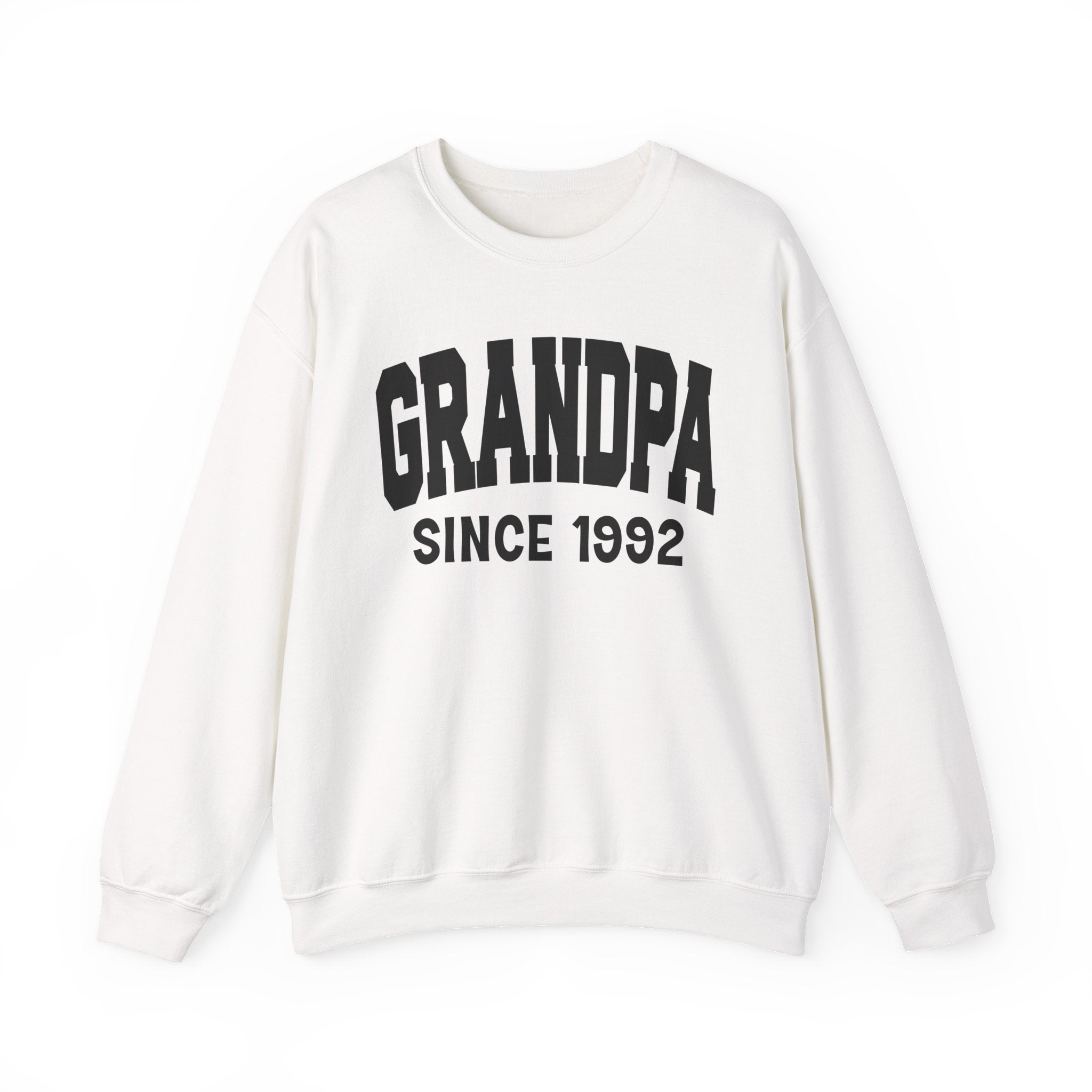 Grandpa Personalization Sweatshirt - Add Your Special "Since Date"
