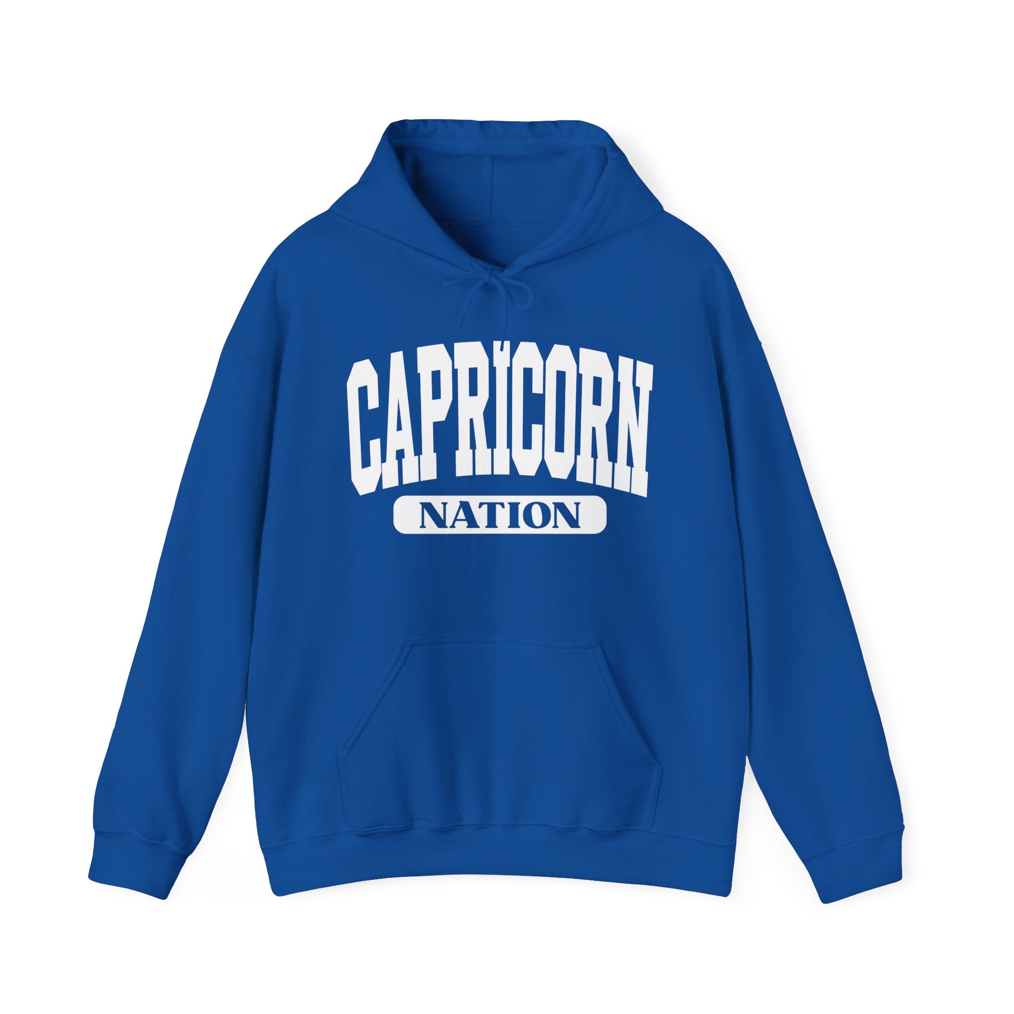 Capricorn Nation Hoodie — Zodiac Graphic Pullover for Gemini Fans