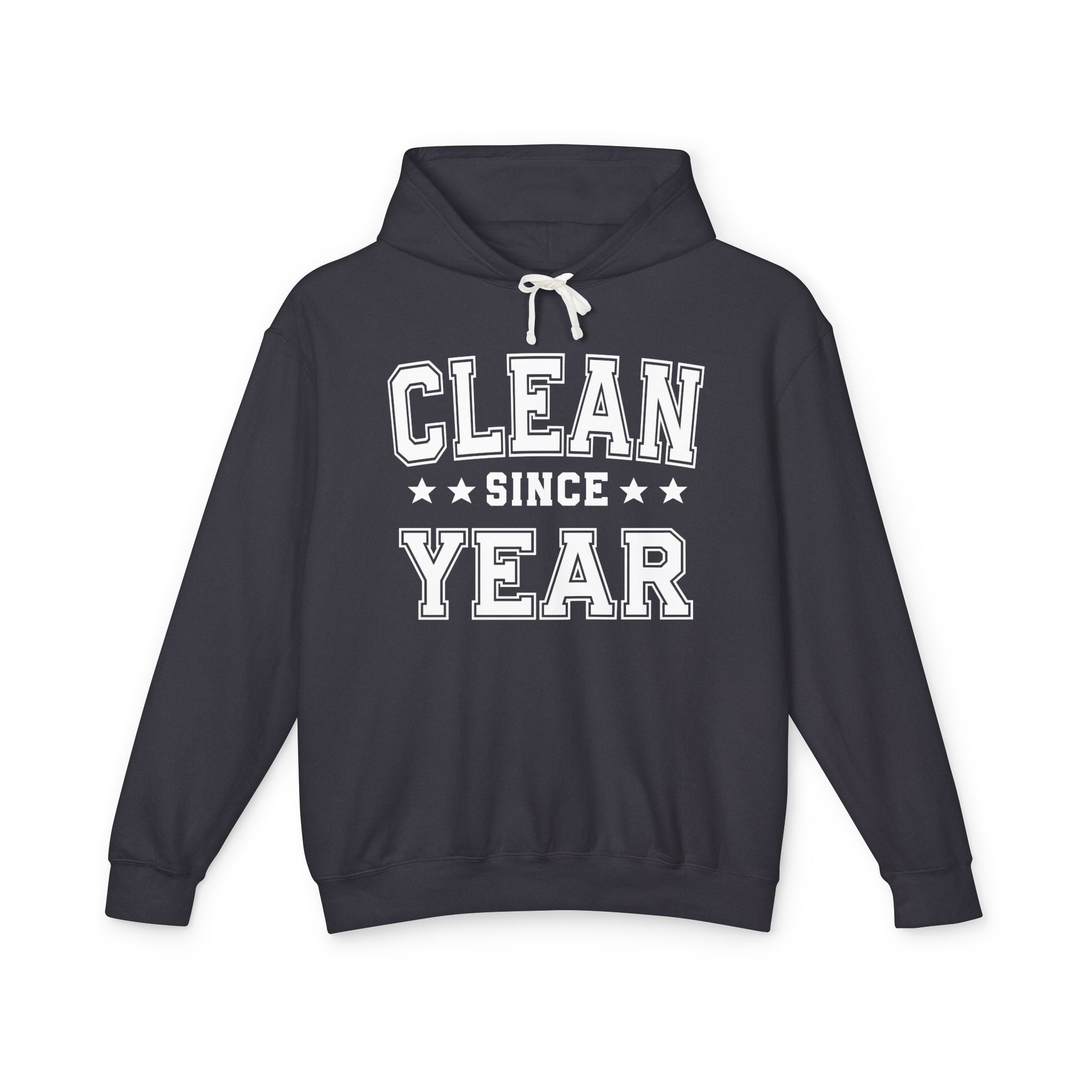 Clean Since (Personalized Date) — Abstinence Milestone Hoodie