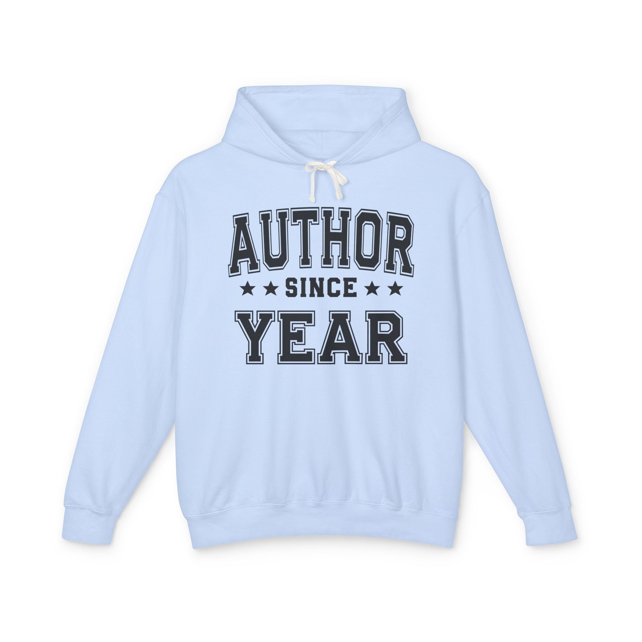 Author Since (Personalized Date) — Writer Author Milestone Hoodie