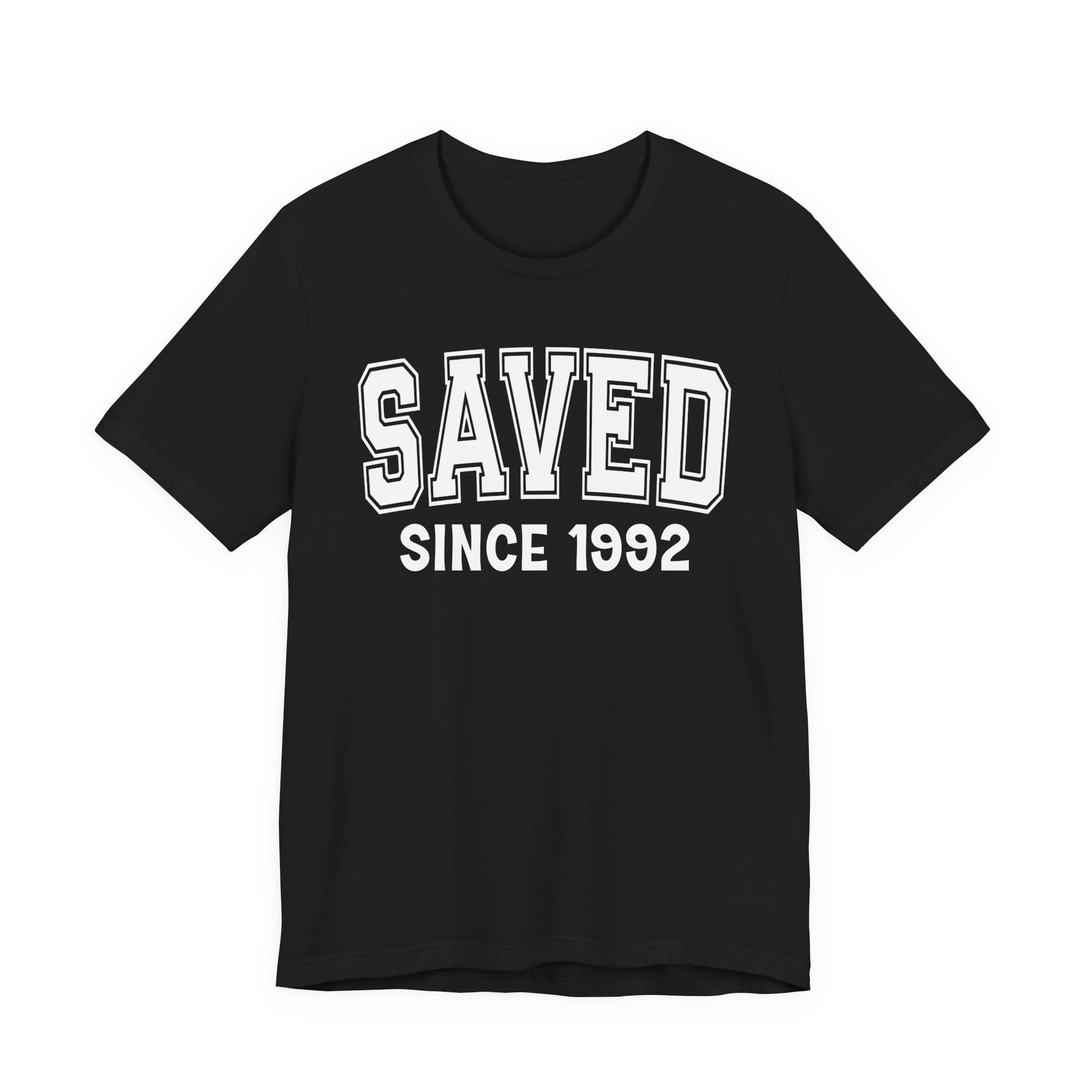 Saved Personalization T-Shirt - Add Your Special "Since Date"