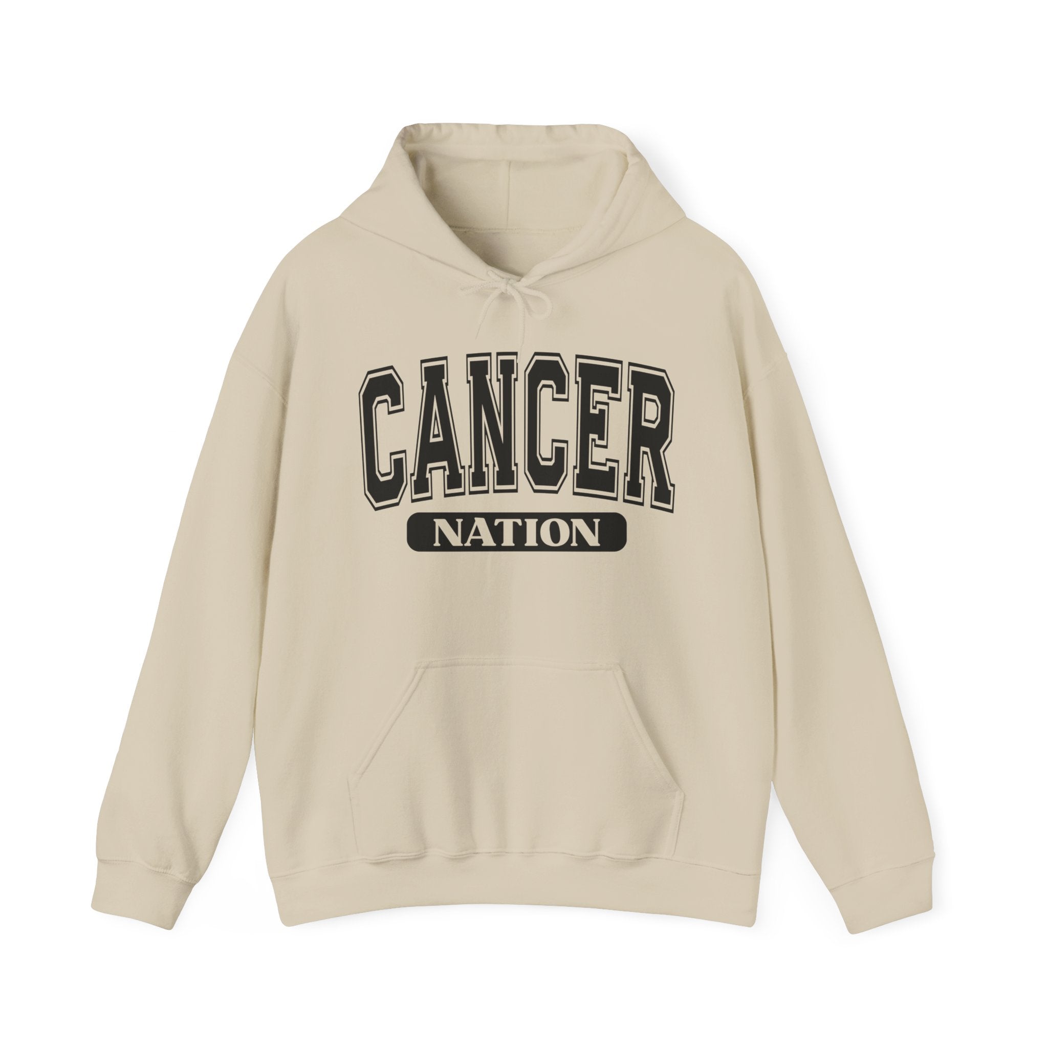 Cancer Nation Hoodie — Zodiac Graphic Pullover for Gemini Fans