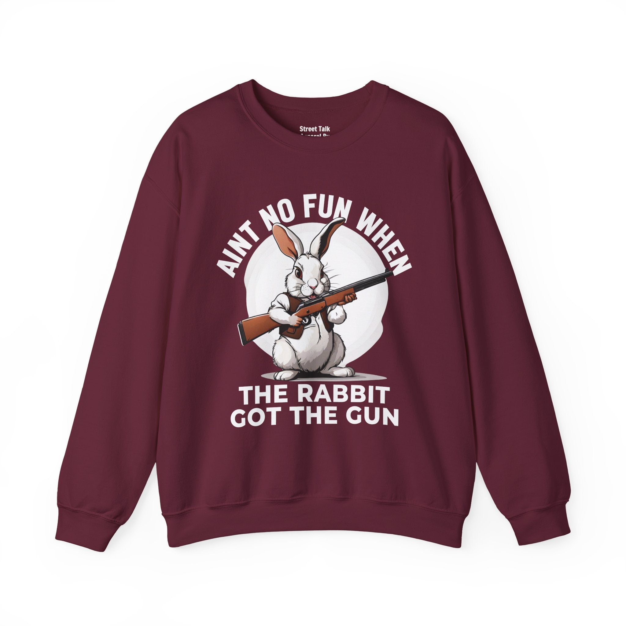 Aint No Fun When The Rabbit Got The Gun - Sweatshirt