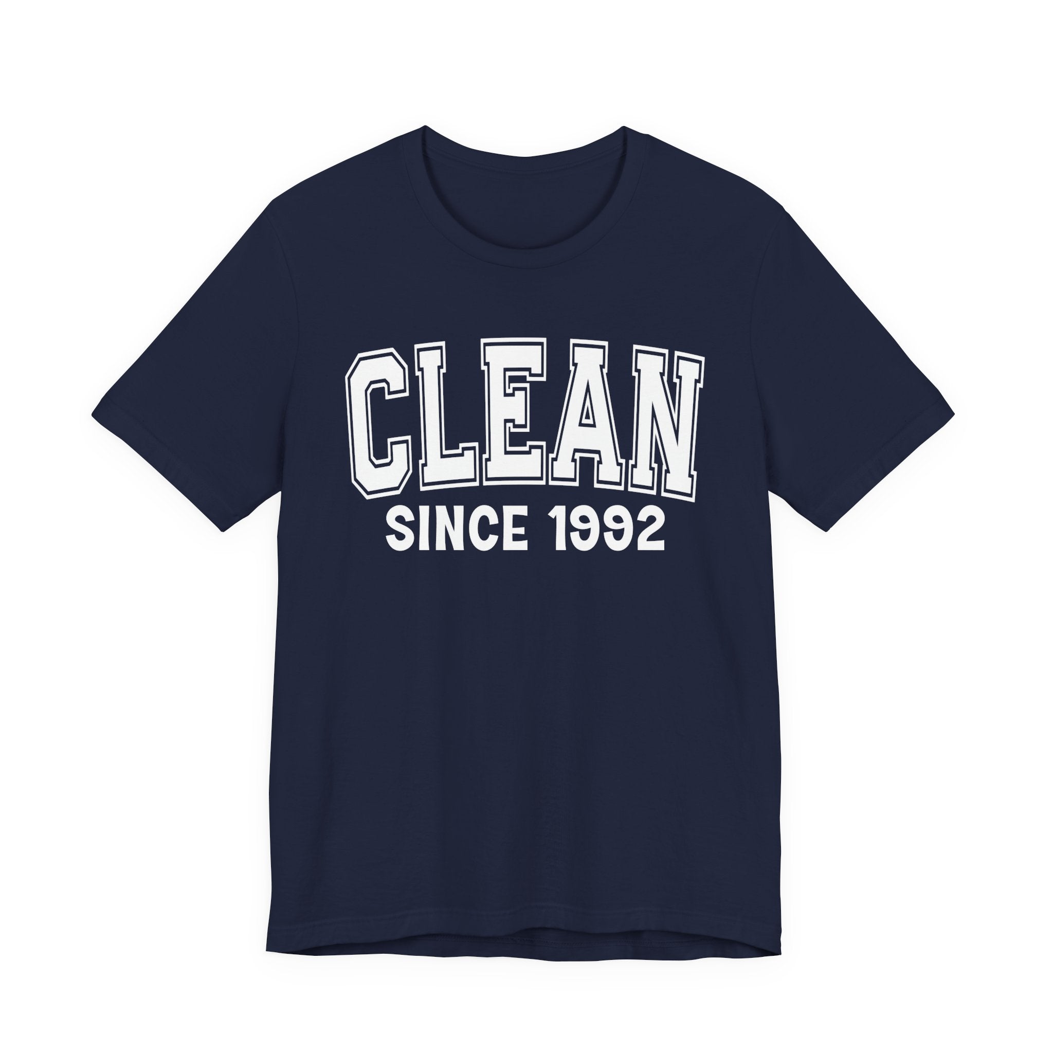 Clean Personalization T-Shirt - Add Your Special "Since Date"