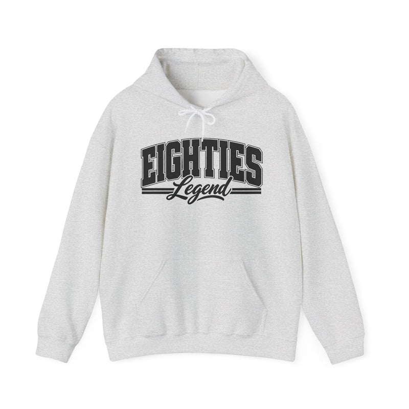 Hoodie with lettering reading Eighties Legend, gallery image 3.