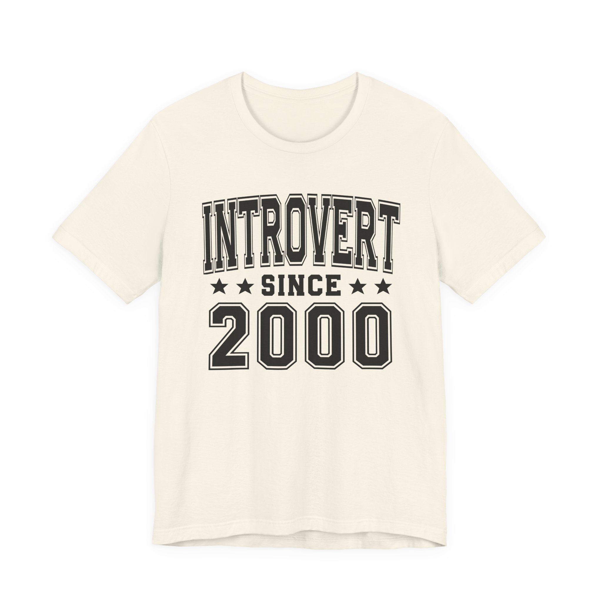 Introvert Since (Personalized Date) —  Proud Loner T-shirt