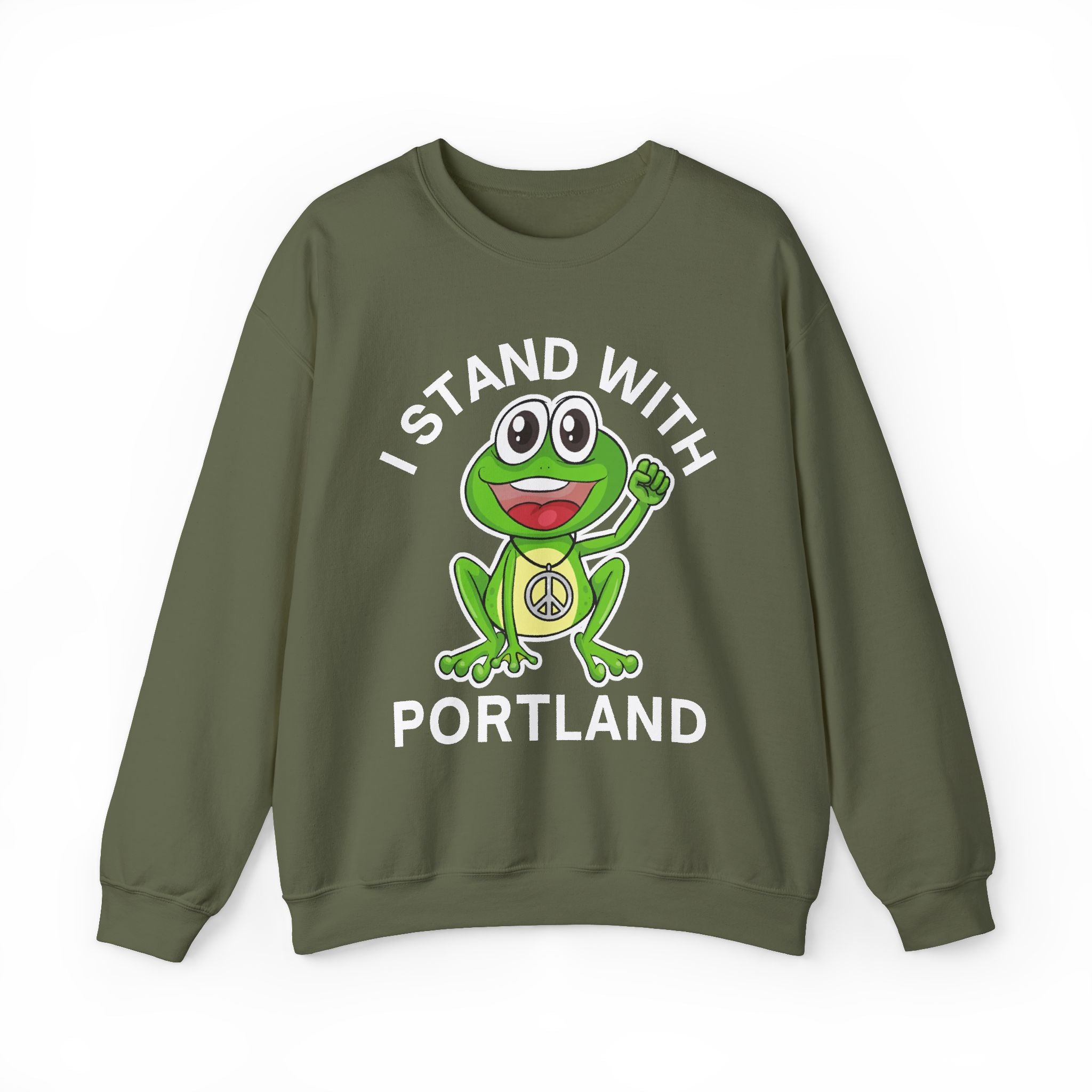 I Stand With Portland — Sweatshirt