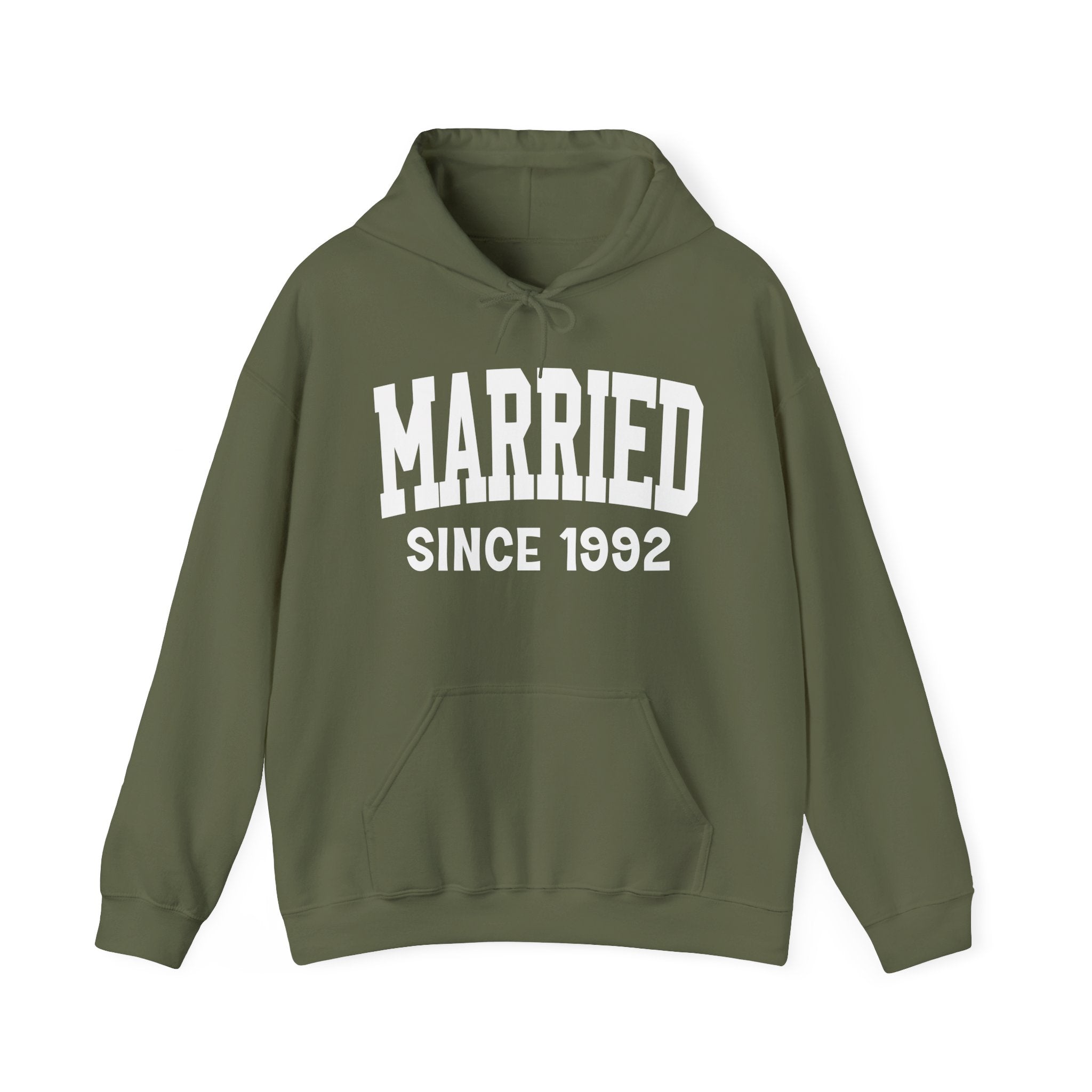 Married Personalization Hoodie - Add Your Special "Since Date"