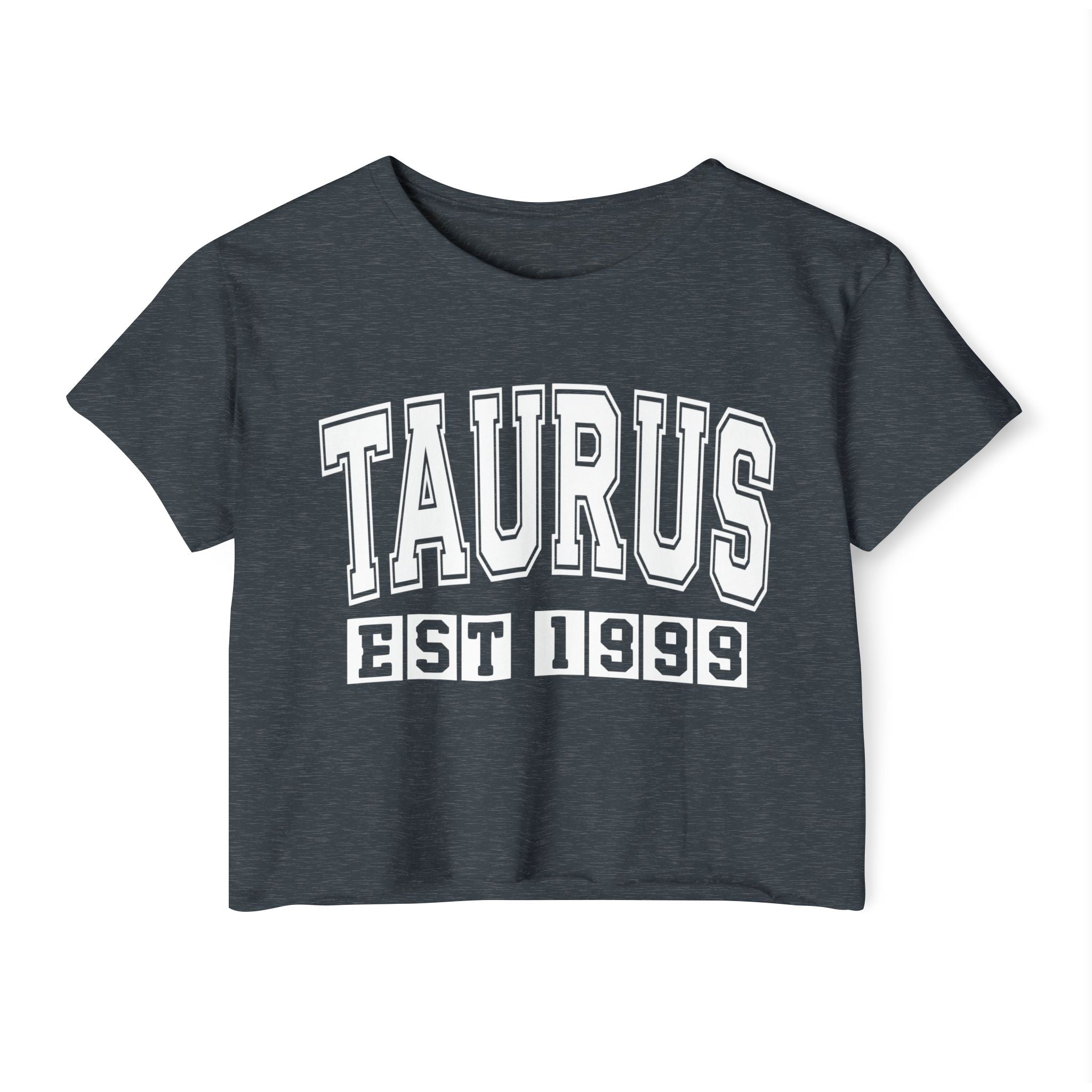 Taurus EST (YEAR) Personalization -  Crop Top