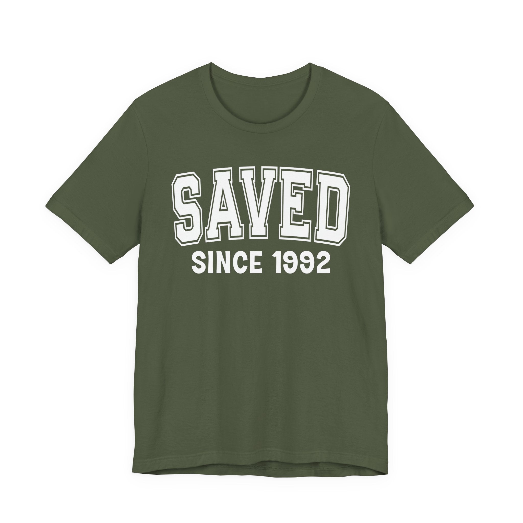 Saved Personalization T-Shirt - Add Your Special "Since Date"