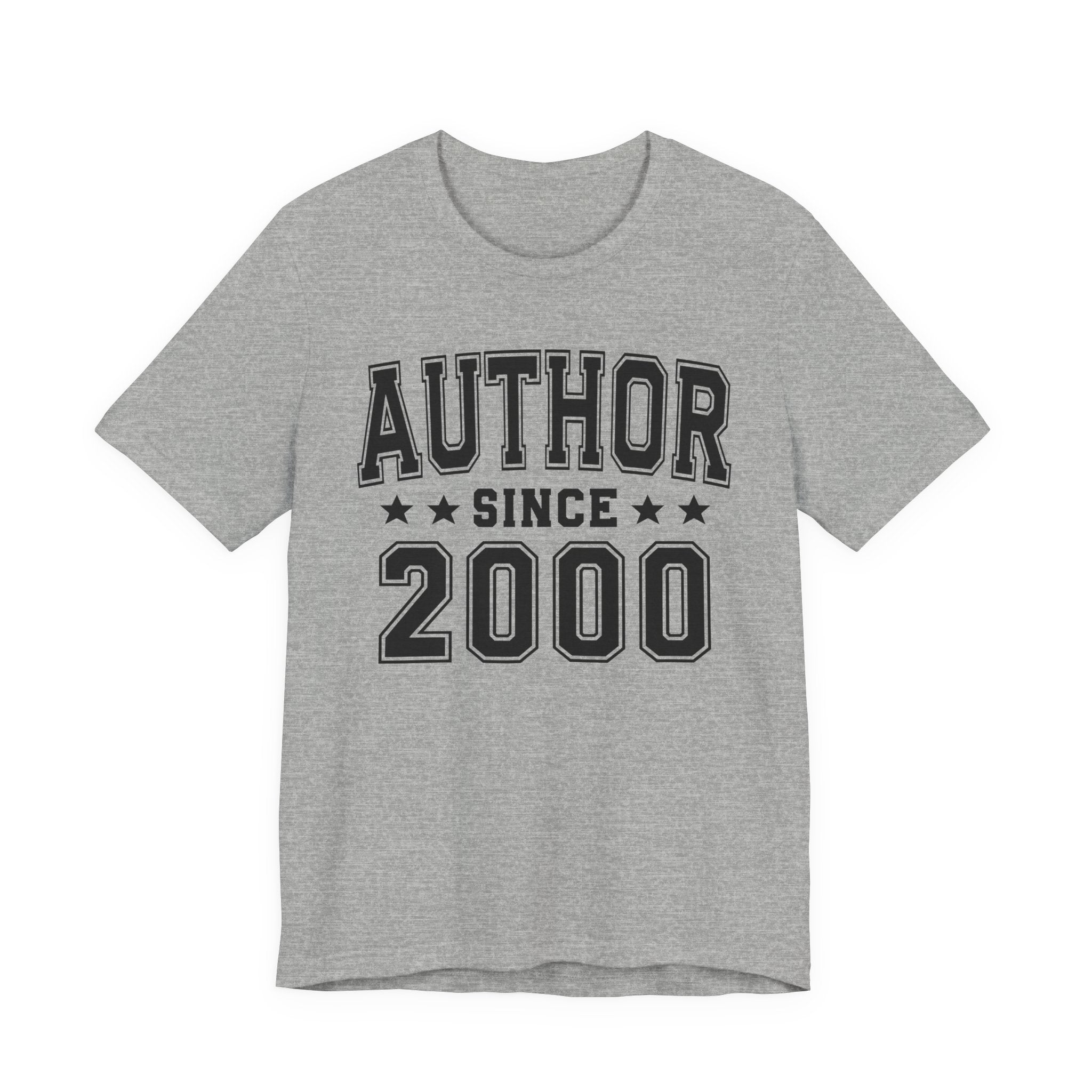 Author Since (Personalized Date) —  Bride/Married T-shirt, Wedding & Anniversary Gift