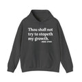 Thou Shall Not Try To Stopeth My Growth - Vintage Hoodie