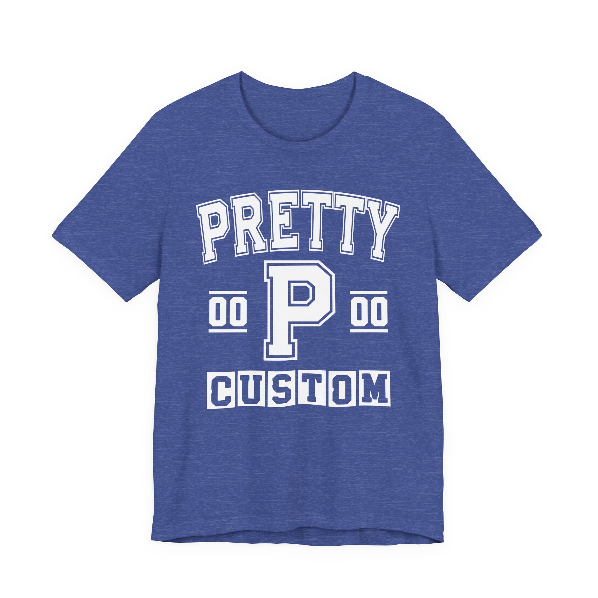 Custom Pretty Varsity Tee Shirt — Customize Birthday Day/Month/Year - Customize Season/nation/Society