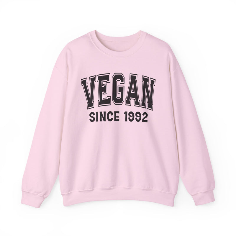 Vegan Personalization Sweatshirt — Add Your Special "Since Date"