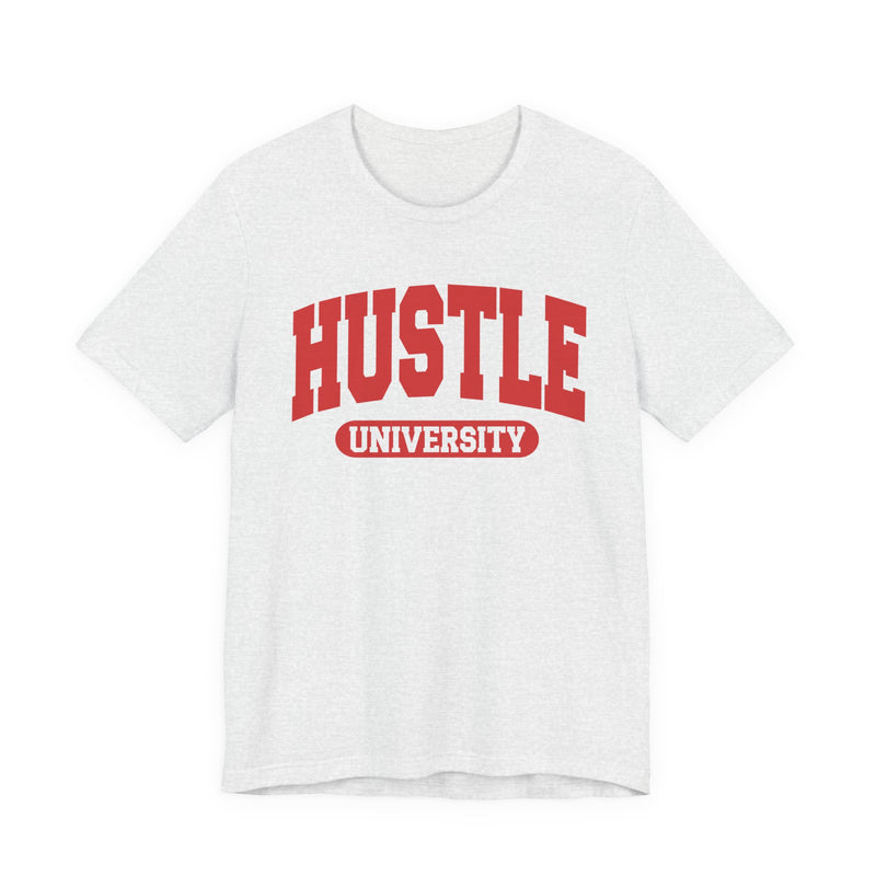 Hustle University — Retro Collegiate T-Shirt