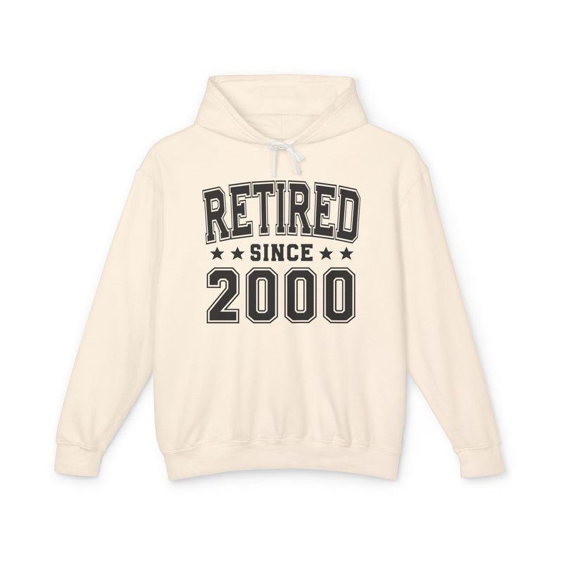 Retired Since (Personalized Date) — Retirement Milestone Hoodie