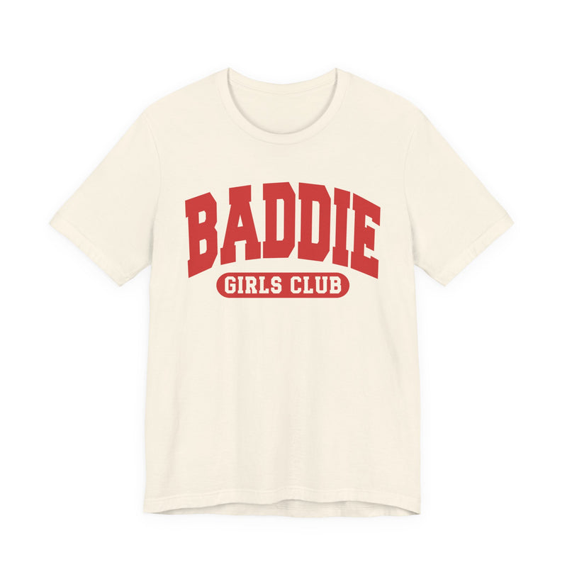 Baddie Girls Club — Retro Collegiate T-Shirt