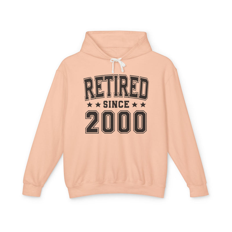 Retired Since (Personalized Date) — Retirement Milestone Hoodie