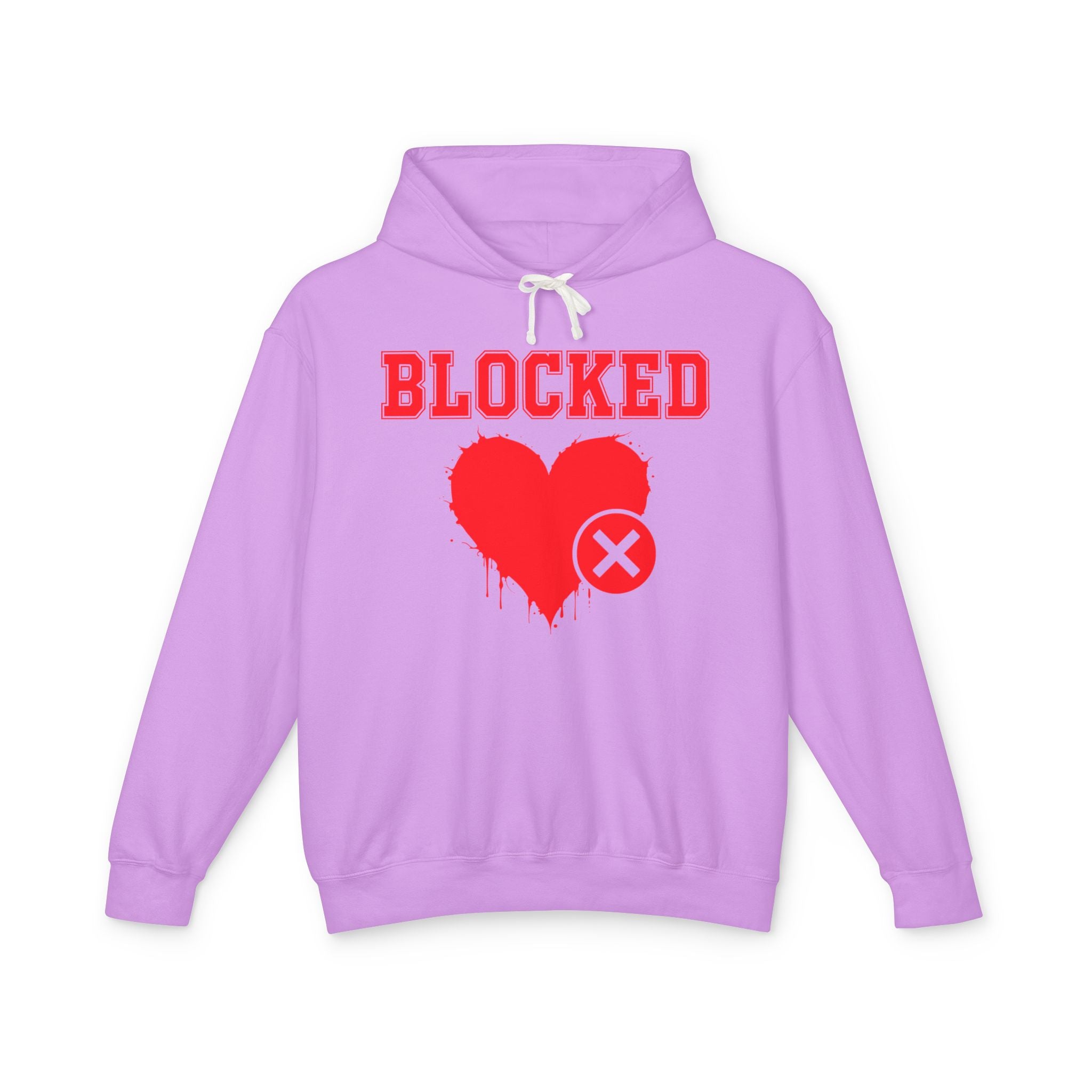 Blocked Heart — Hilarious Rejection Hoodie