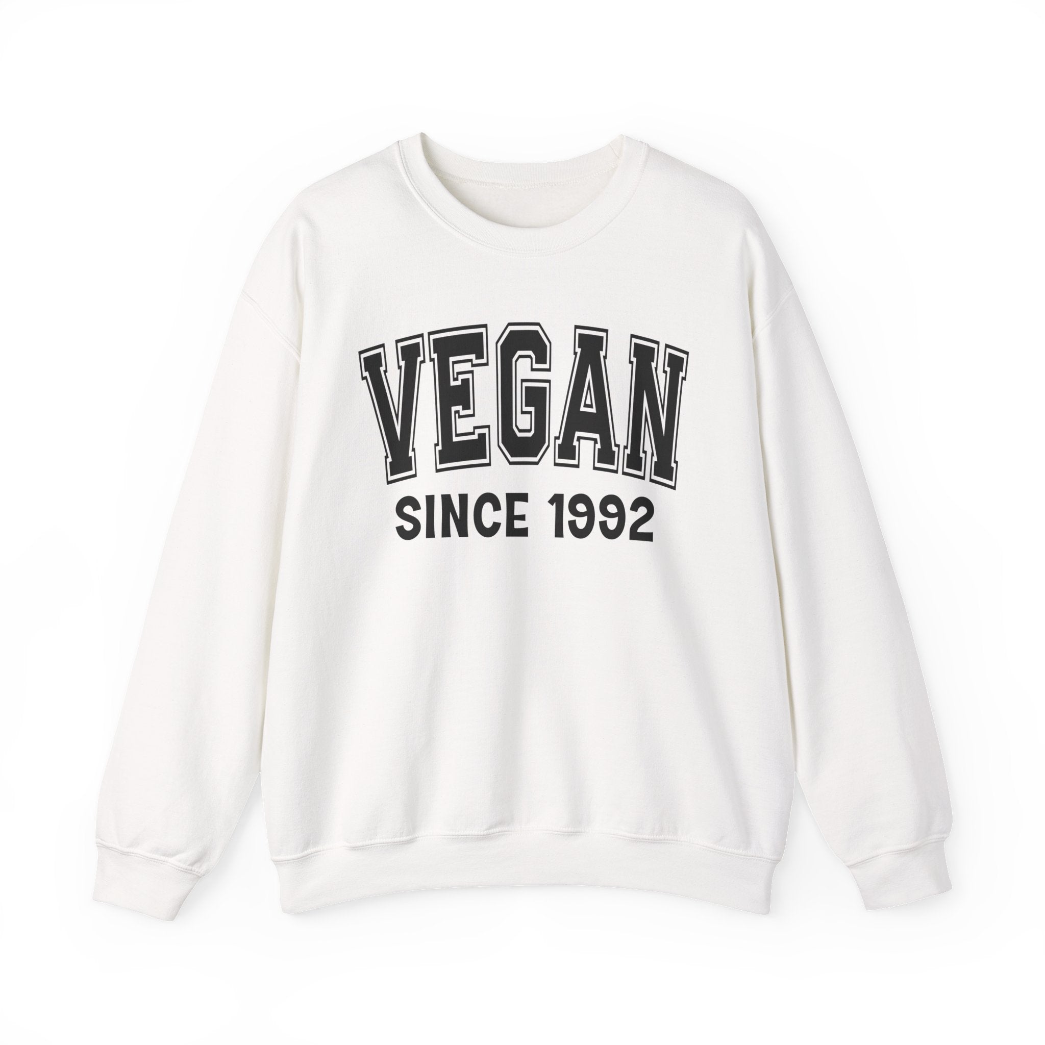 Vegan Personalization Sweatshirt - Add Your Special "Since Date"