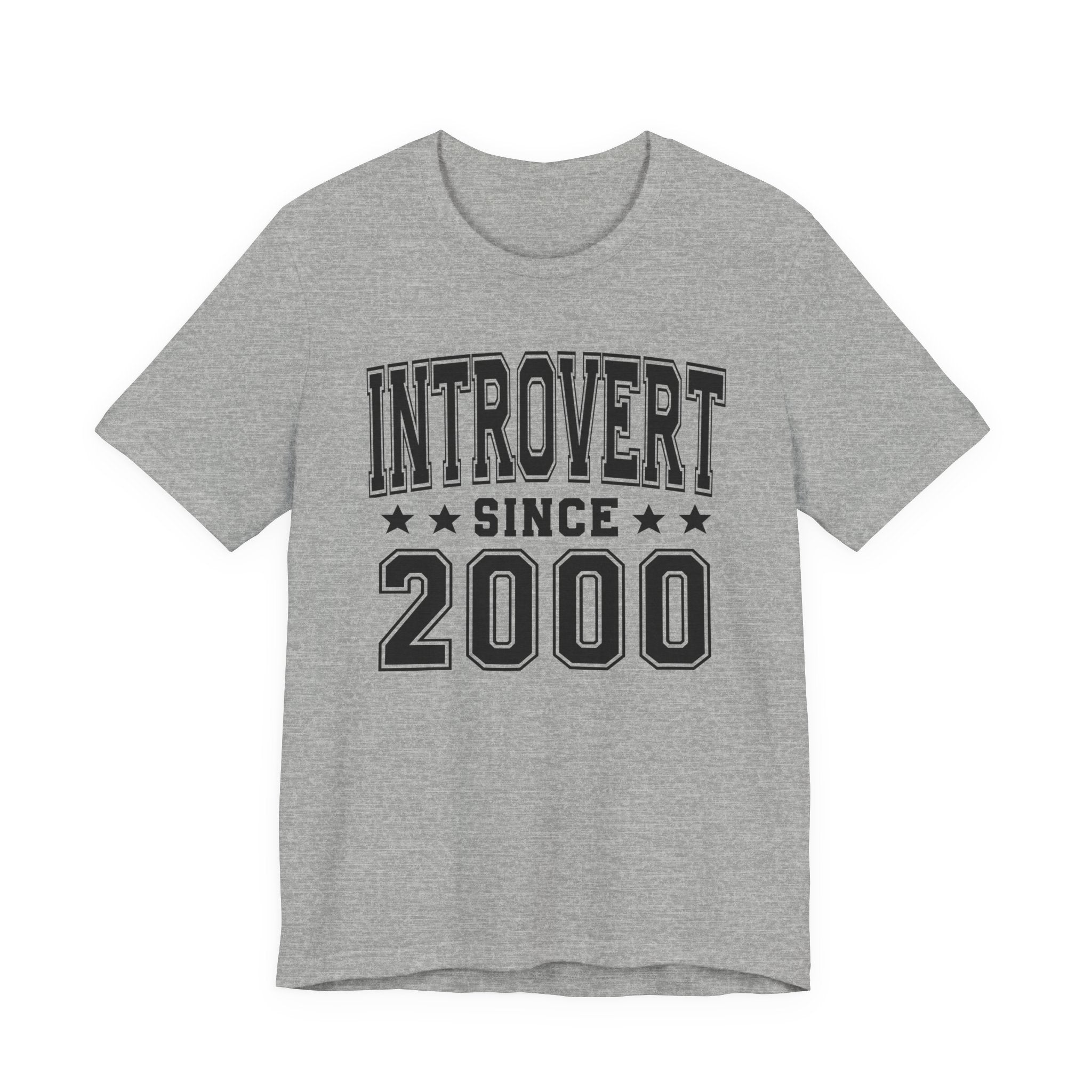 Introvert Since (Personalized Date) —  Proud Loner T-shirt