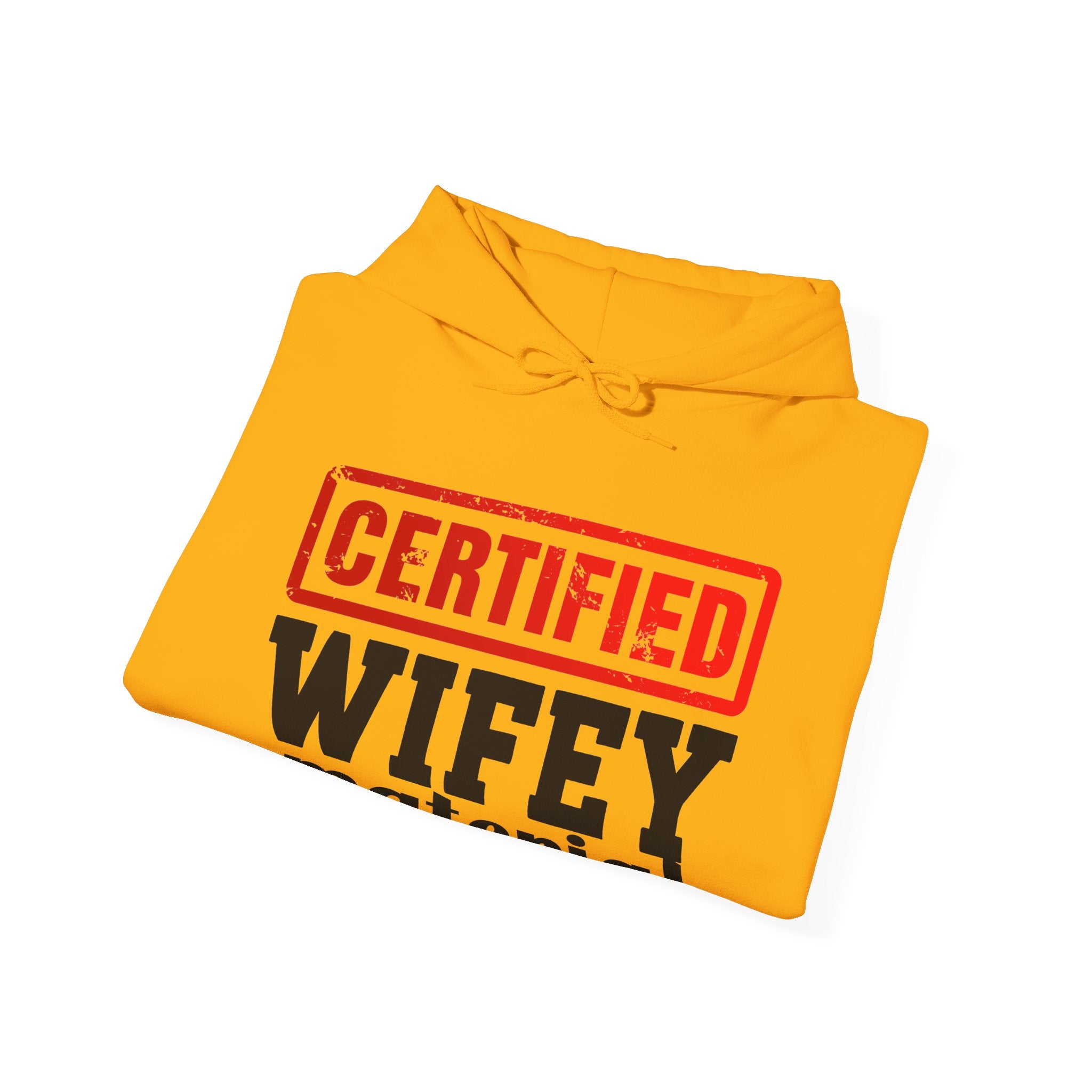 Certified Wifey Material－Marriage Minded Statement Hoodie