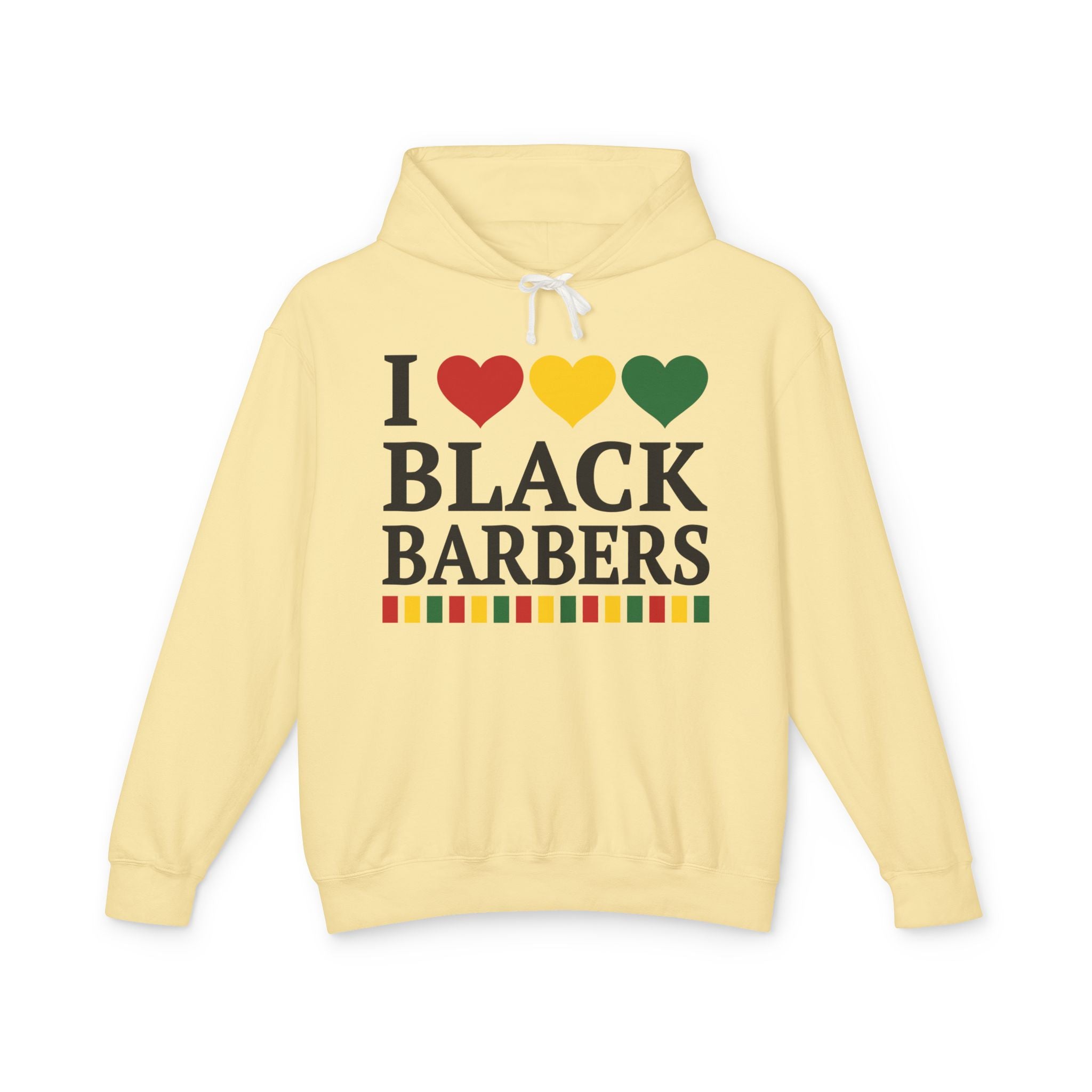 I Love Black Barbers — Hoodie