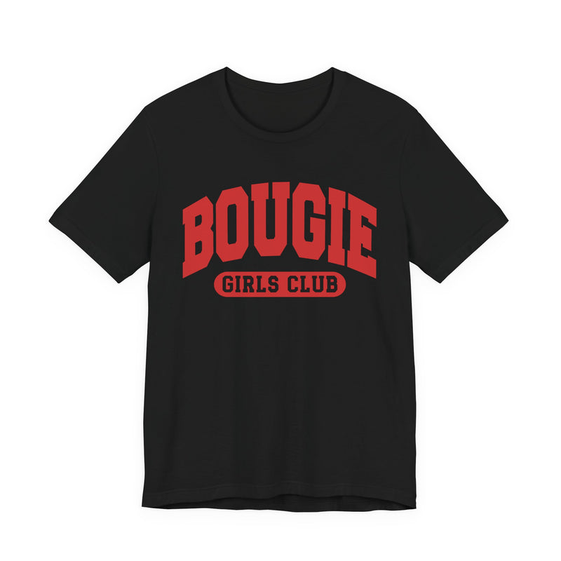 Bougie Girls Club — Retro Collegiate T-Shirt