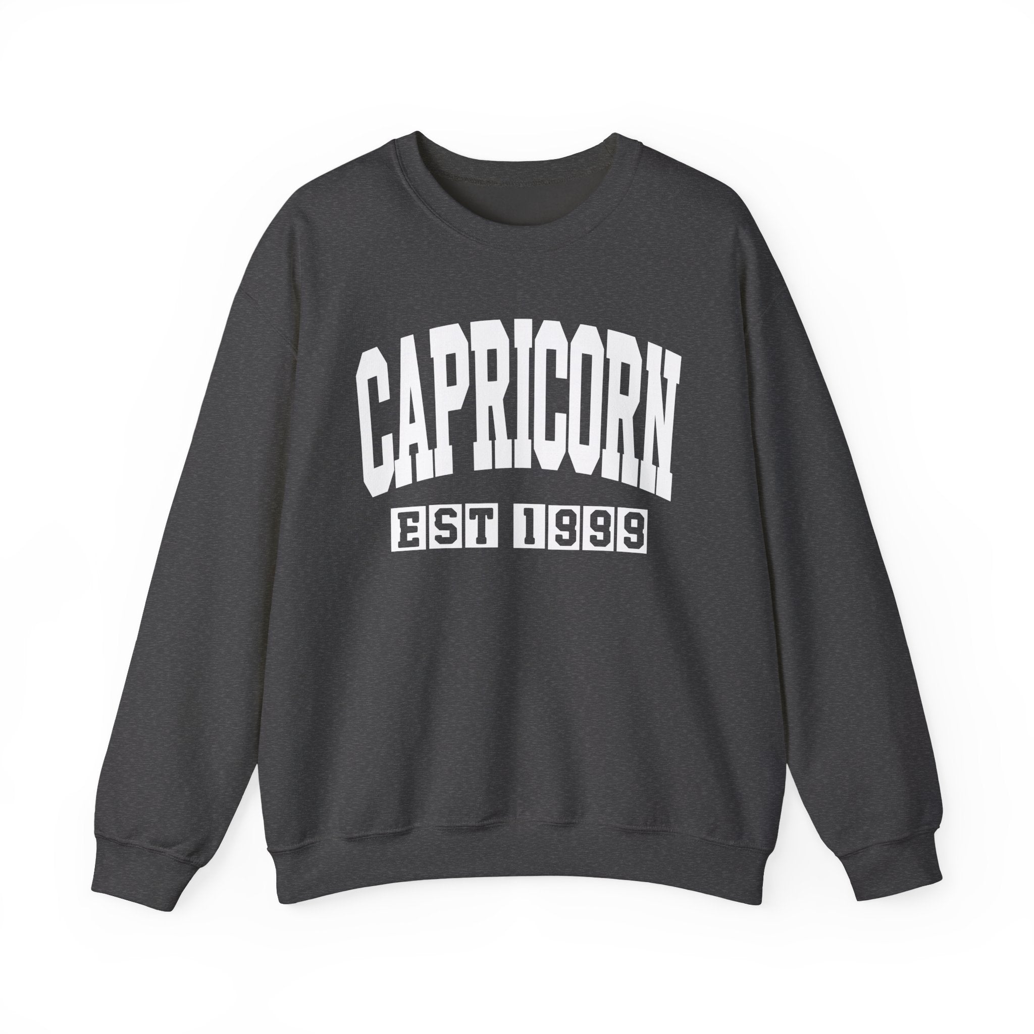 Capricorn (EST YEAR) Personalization — Zodiac Graphic Sweatshirt