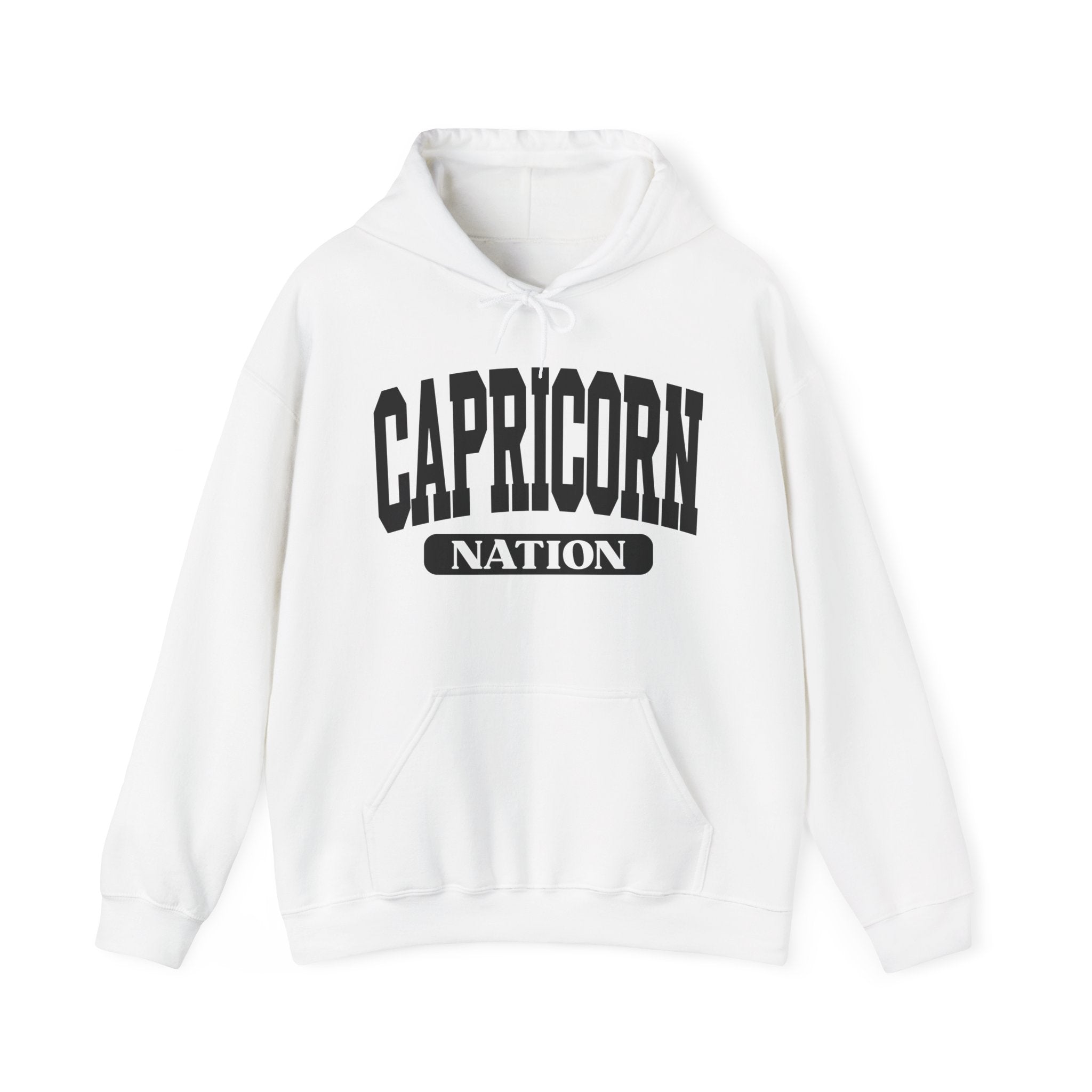 Capricorn Nation Hoodie — Zodiac Graphic Pullover for Gemini Fans