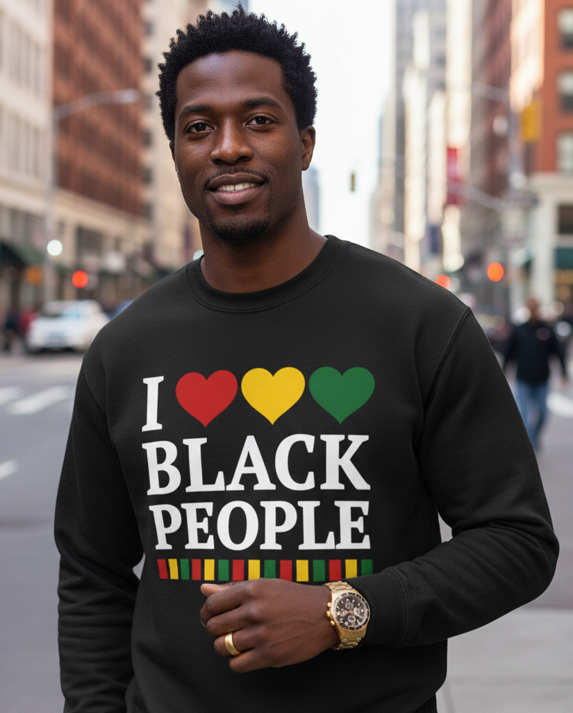 I Love Black People - Sweatshirt
