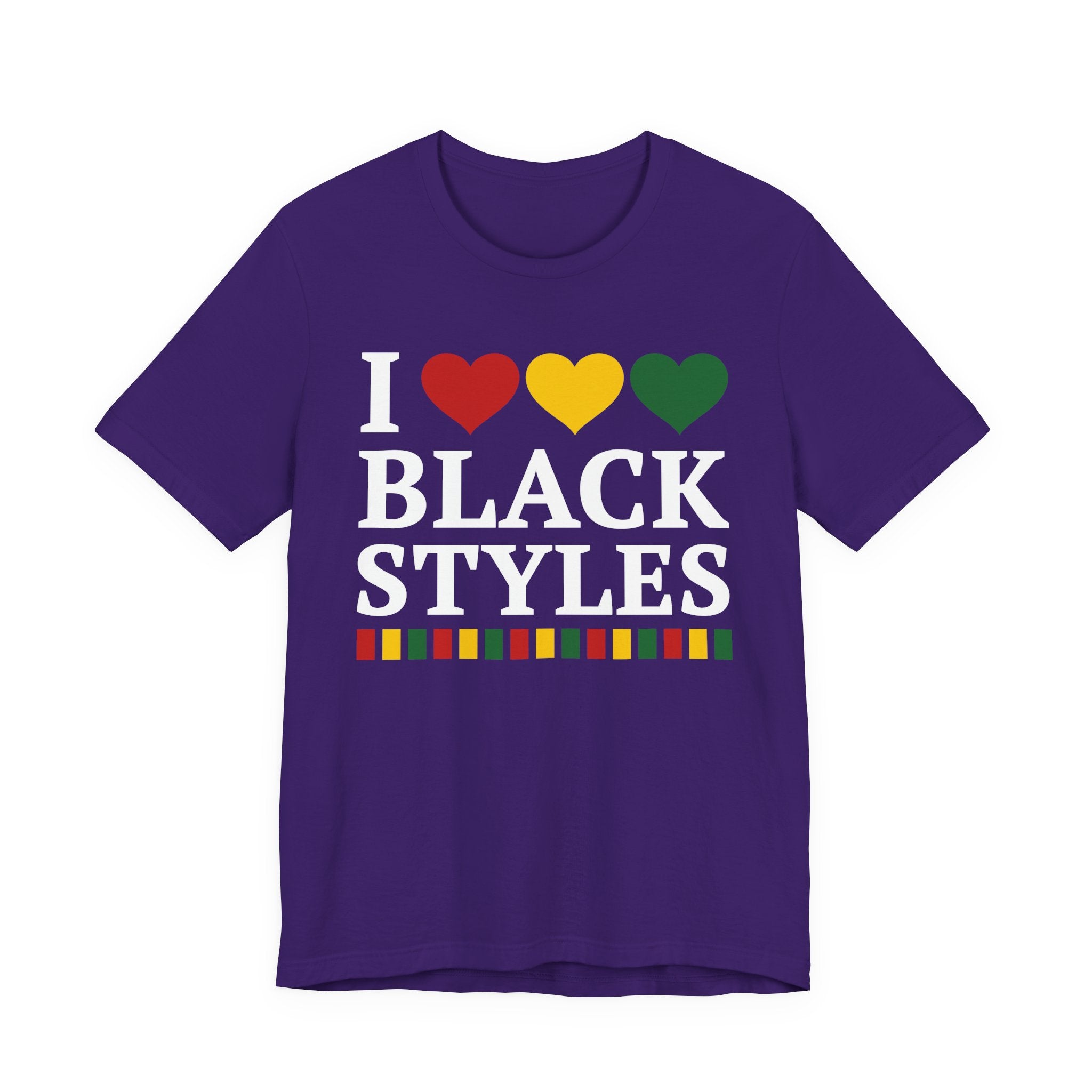 I Love Black Styles — T-Shirt