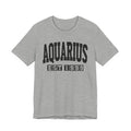 Aquarius EST (YEAR) Personalization — Zodiac Birthday Tee Shirt