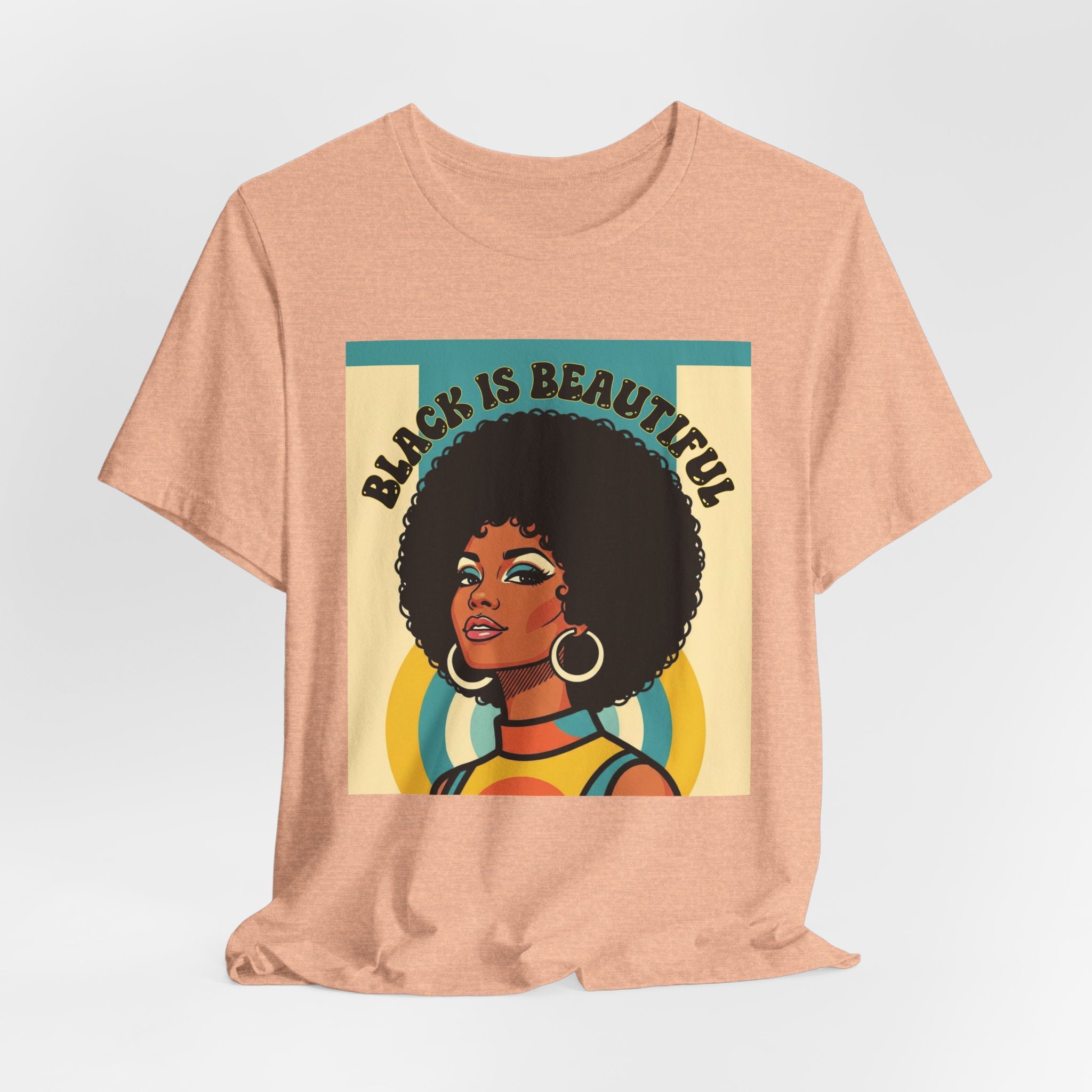 Black Is Beautiful- Black Pride Tee Shirt