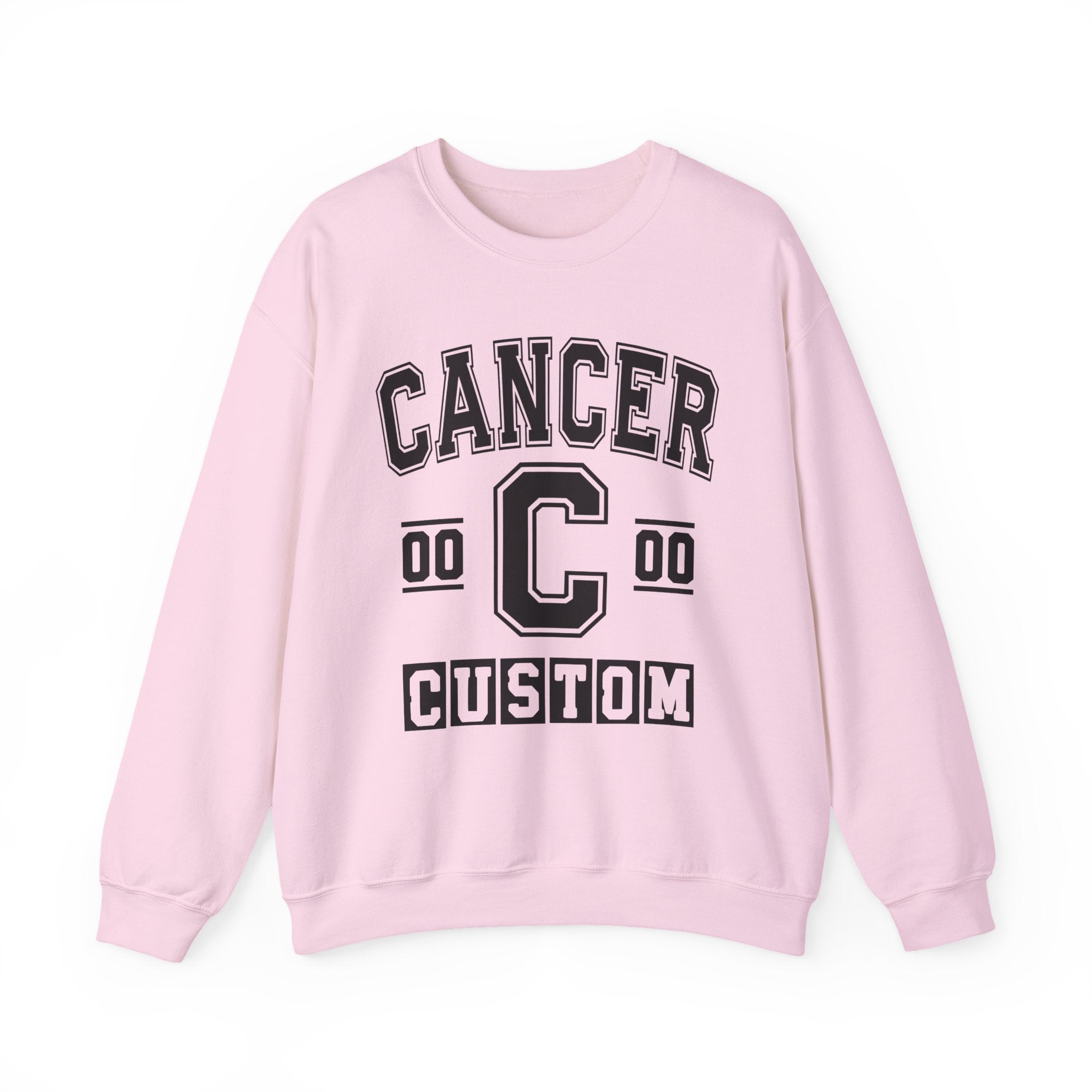 Custom Cancer Varsity Sweatshirt - Customize Birthday Day/Month/Year - Customize Gemini Season/Nation