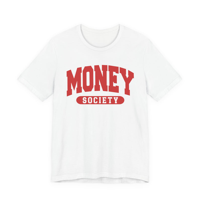 Money Society — Retro Collegiate T-Shirt