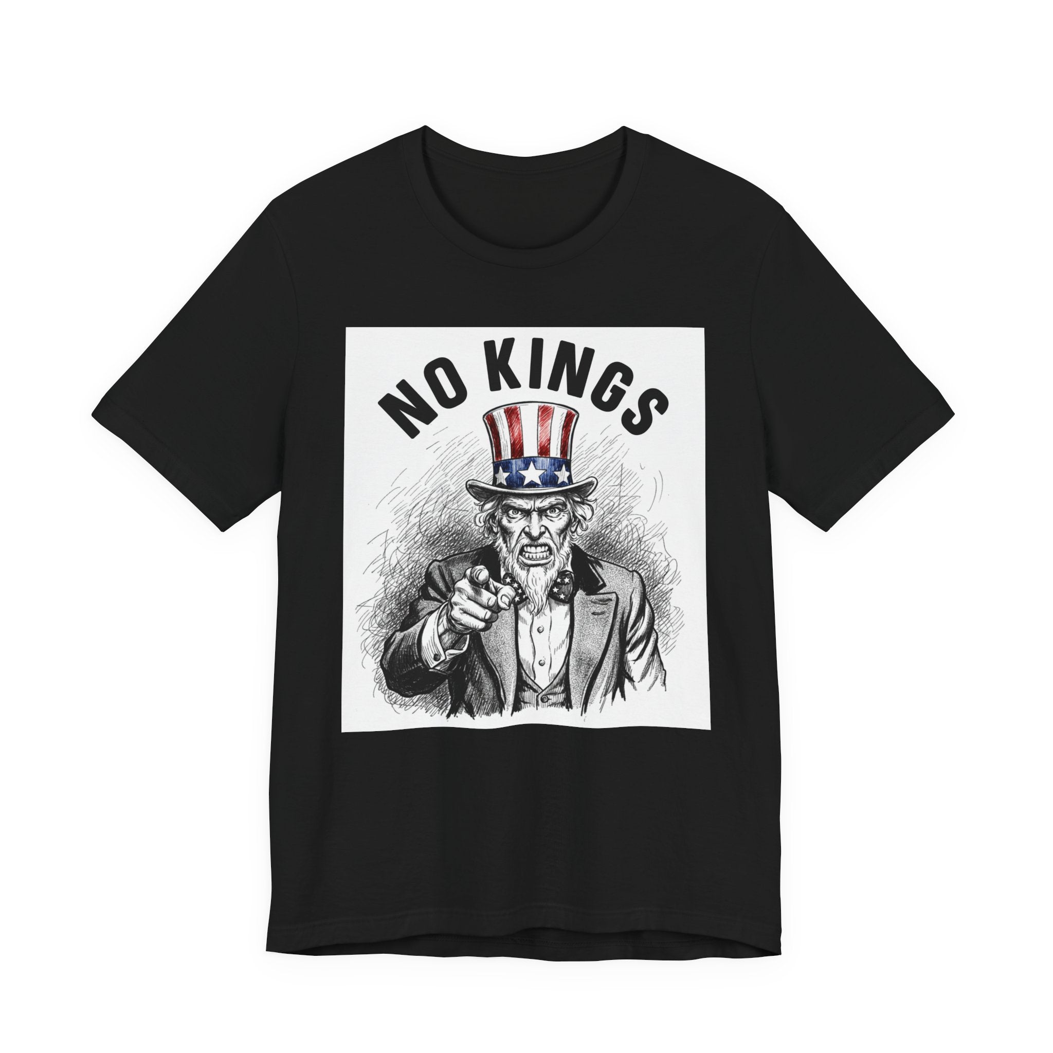 No Kings (Uncle Sam) T-Shirt