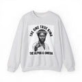 The One True King The Alpha & Omega (Black Jesus) - Sweatshirt