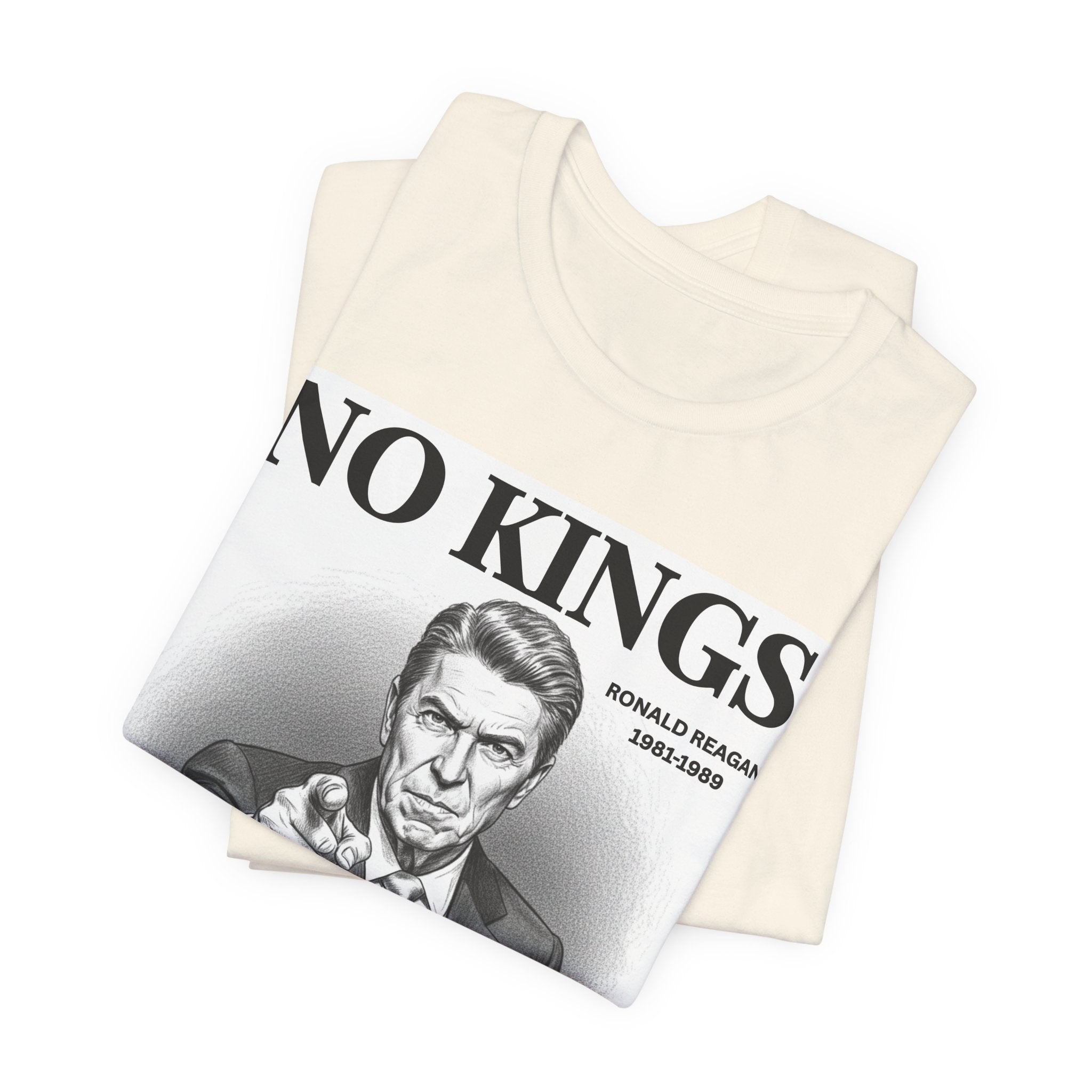 No Kings Ronald Reagan T-shirt