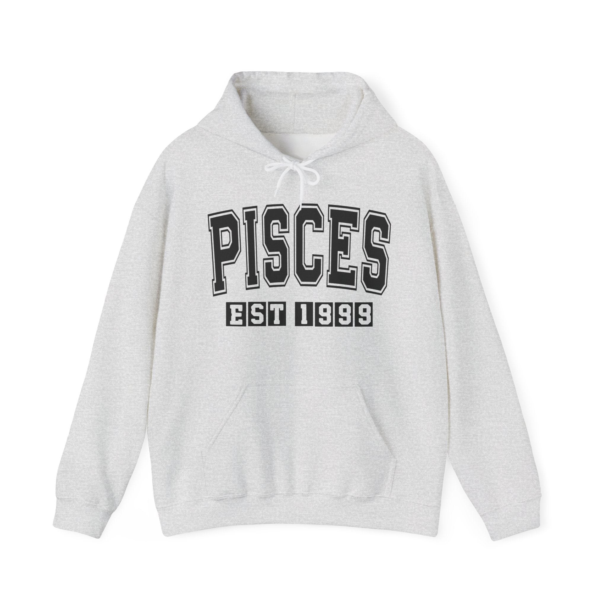 Pisces (EST YEAR) Personalization — Zodiac Birthday Year Hoodie