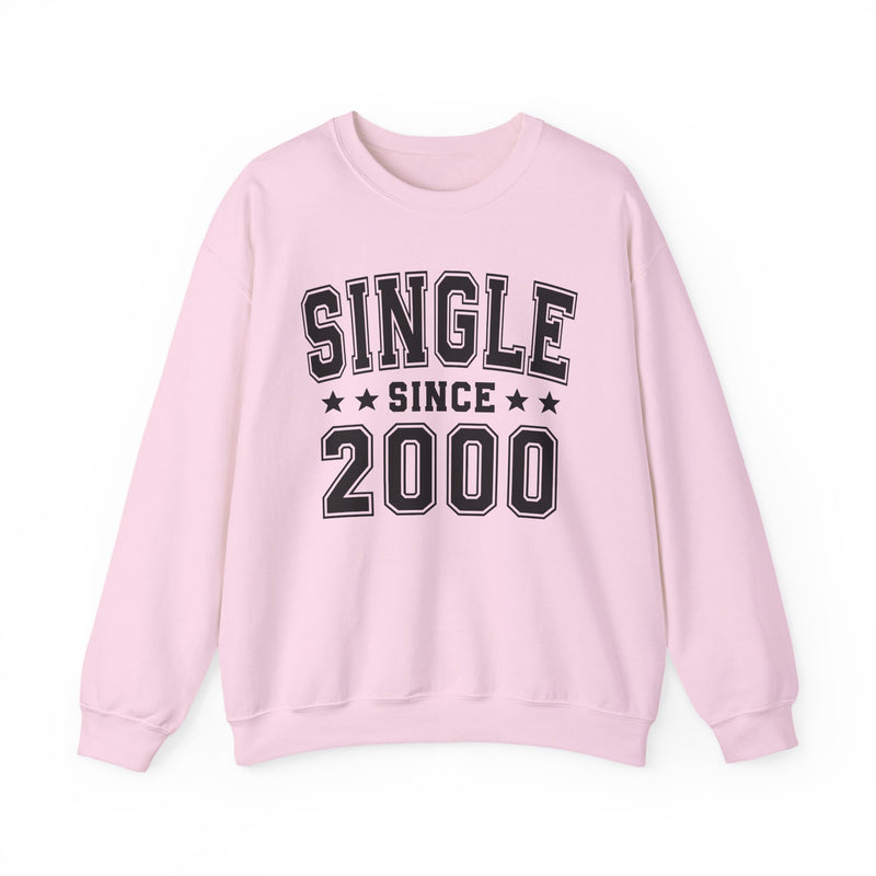 Single Since (Personalized Date) —  Relationship Milestone Sweatshirt