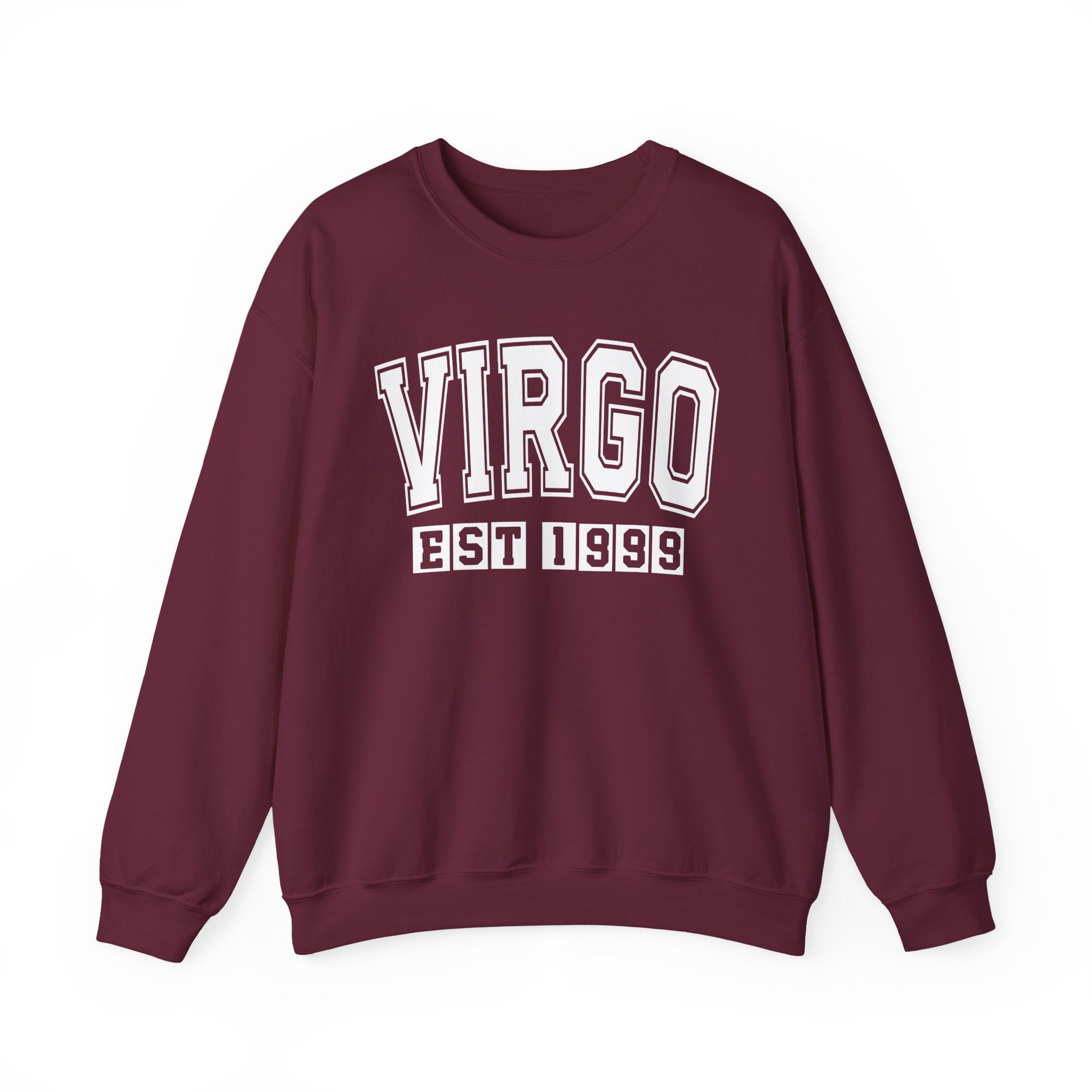 Virgo (EST YEAR) Personalization — Zodiac Graphic Sweatshirt