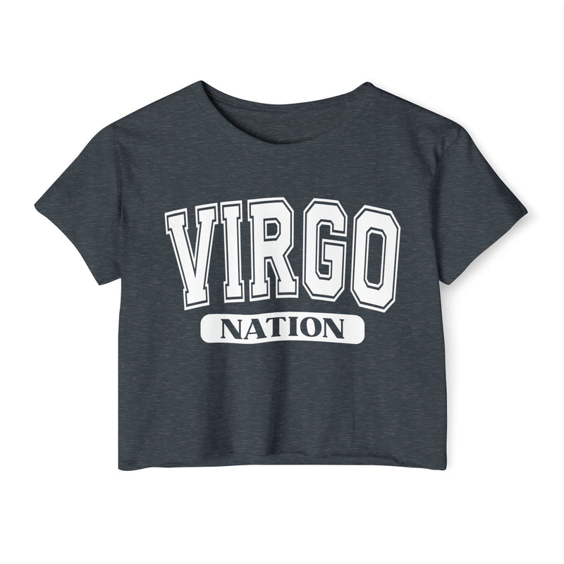 Virgo Nation — Women’s Zodiac Festival Crop Top